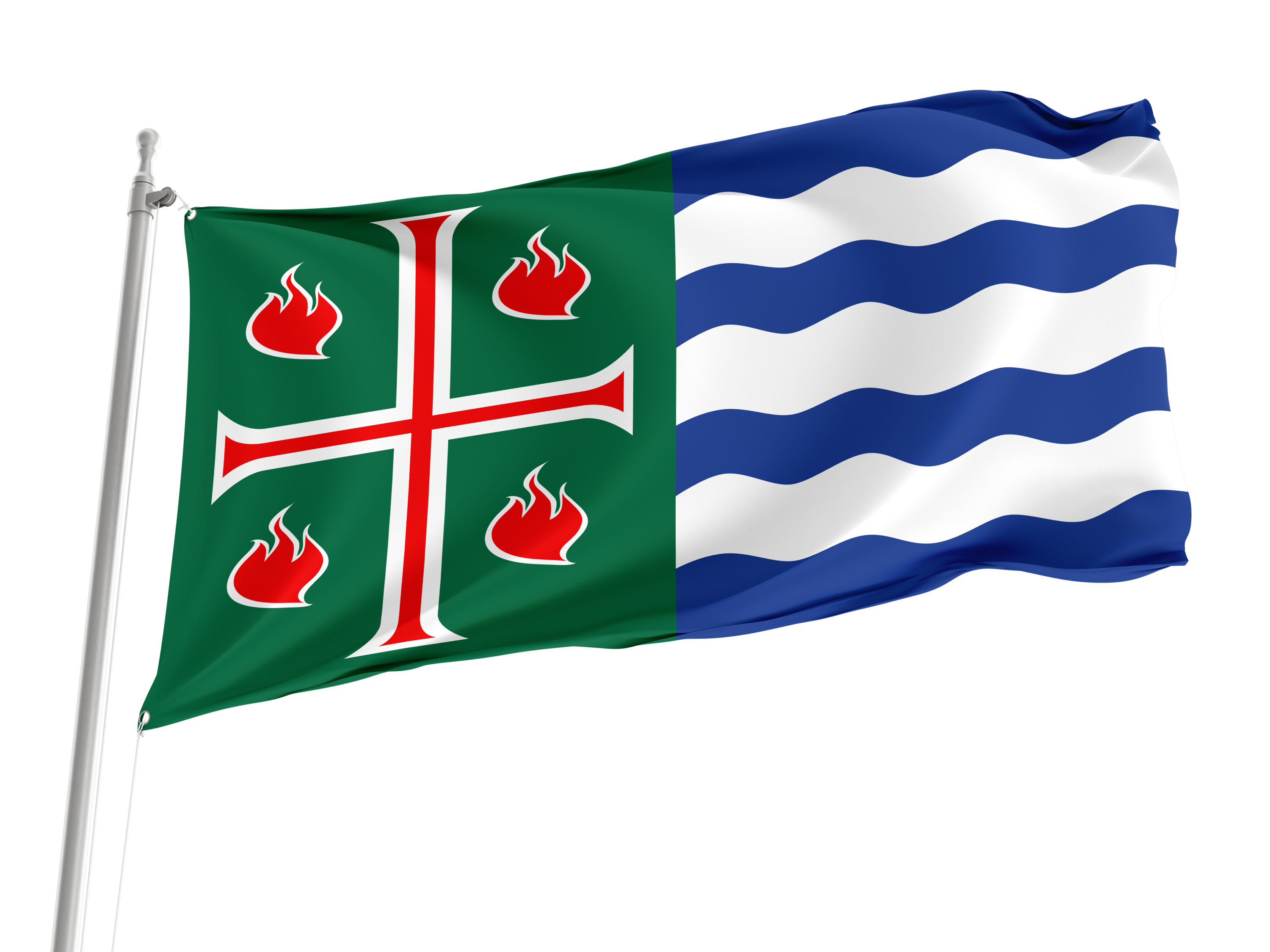 Mayagüez Flag for Indoor & Outdoor Use