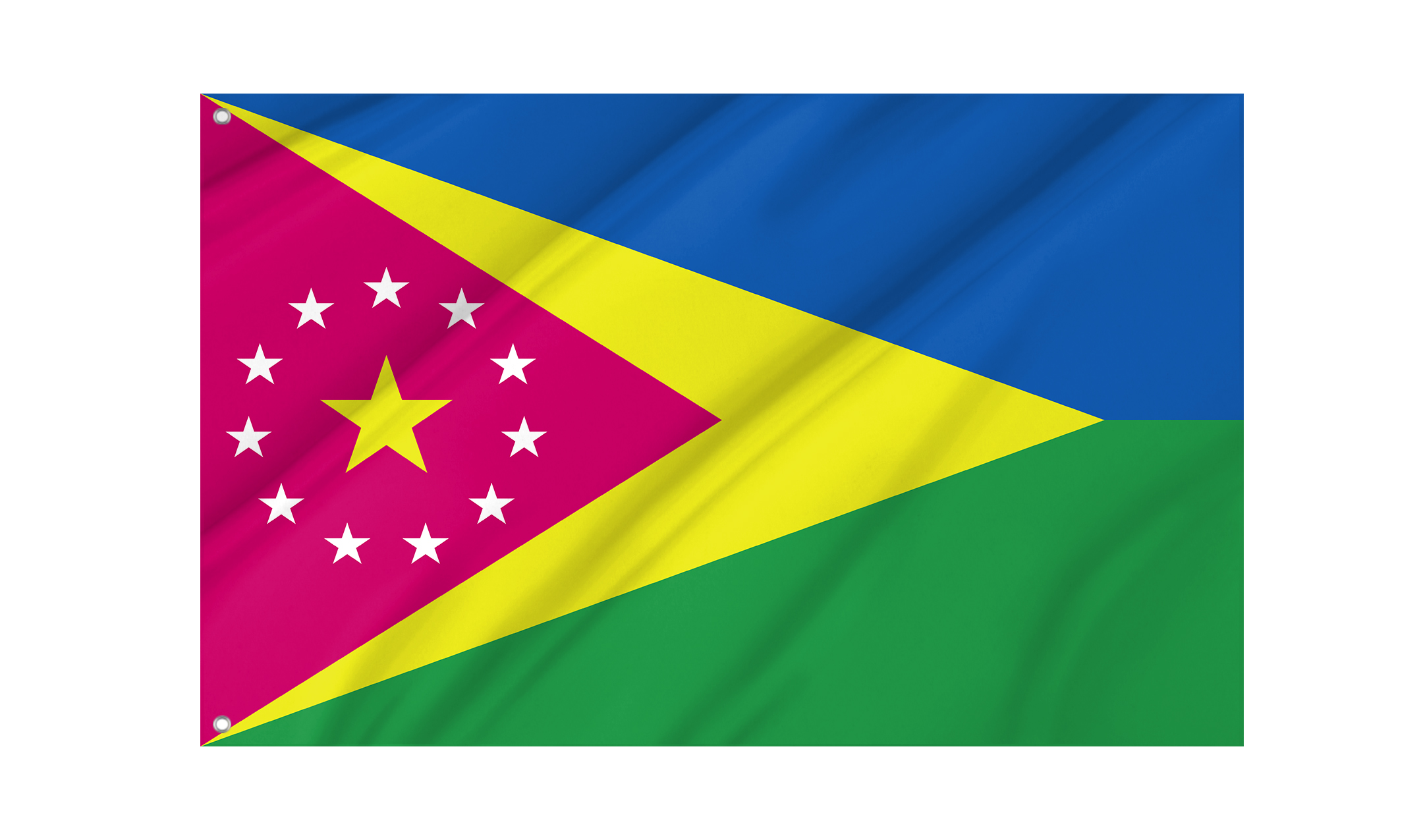 Moca Flag for Indoor & Outdoor Use