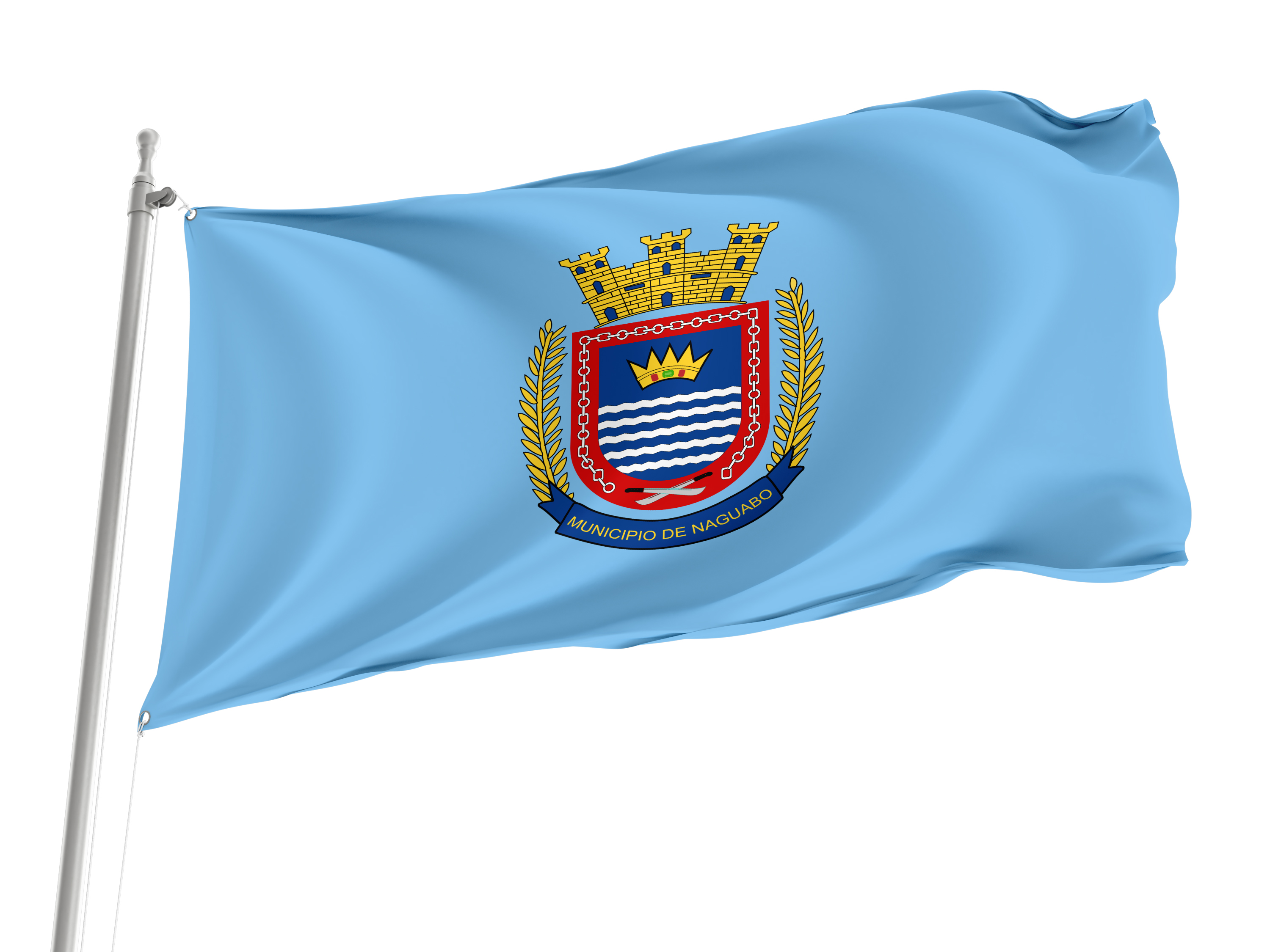 Naguabo Flag for Indoor & Outdoor Use