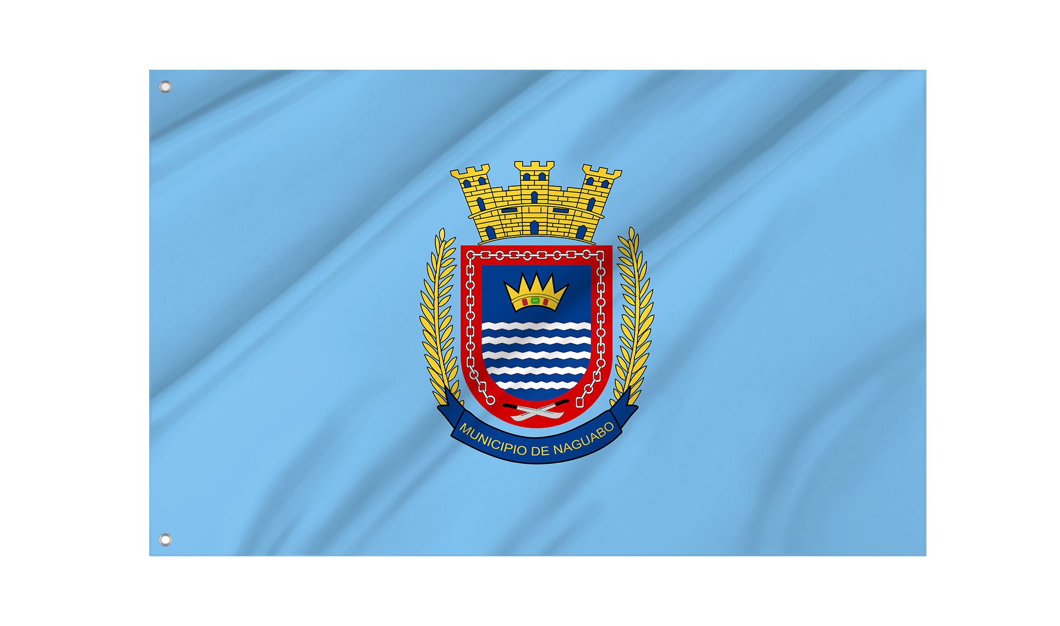 Naguabo Flag for Indoor & Outdoor Use