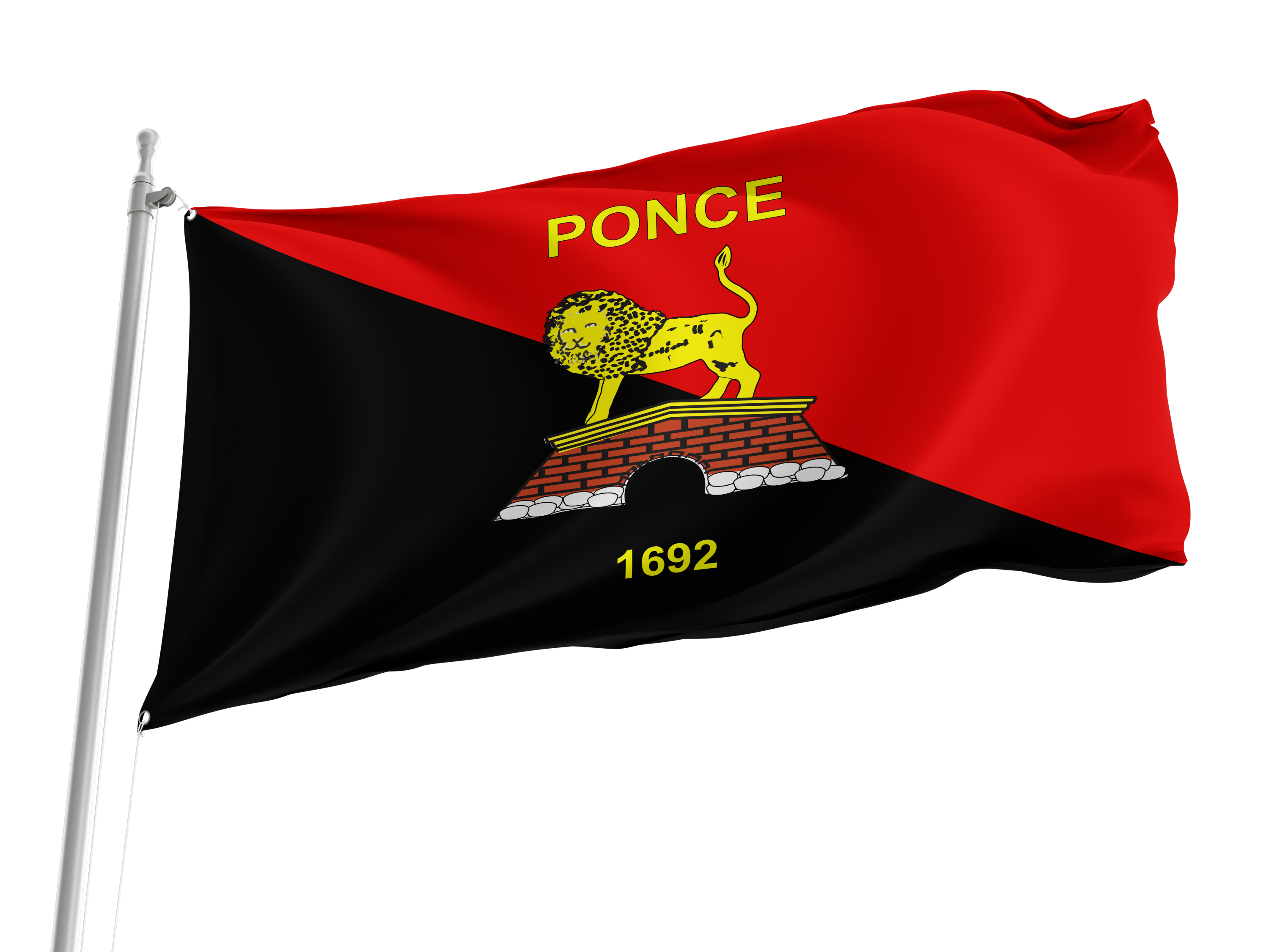 Ponce Flag for Indoor & Outdoor Use