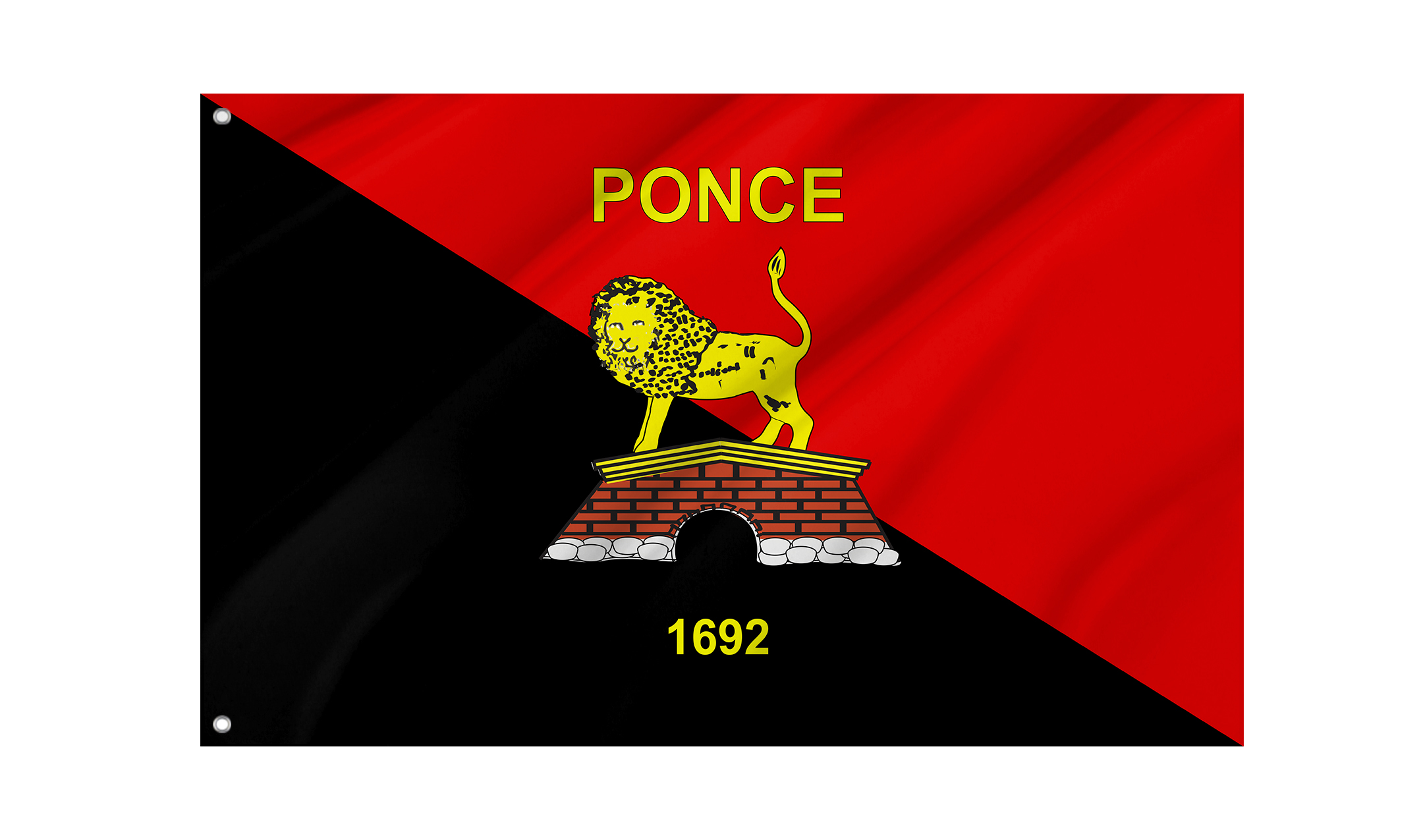 Ponce Flag for Indoor & Outdoor Use