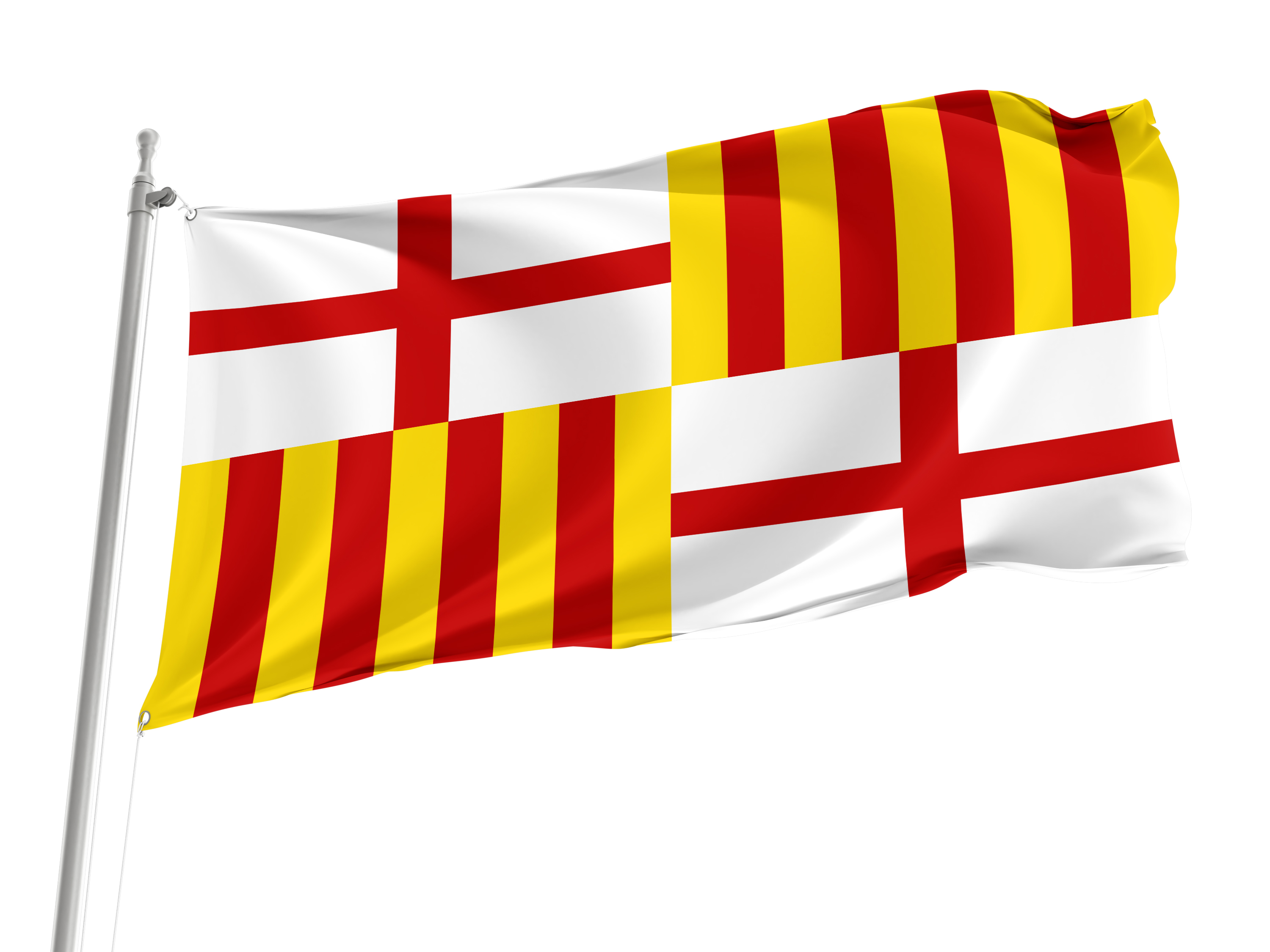 Barcelona City Flag for Indoor & Outdoor Use