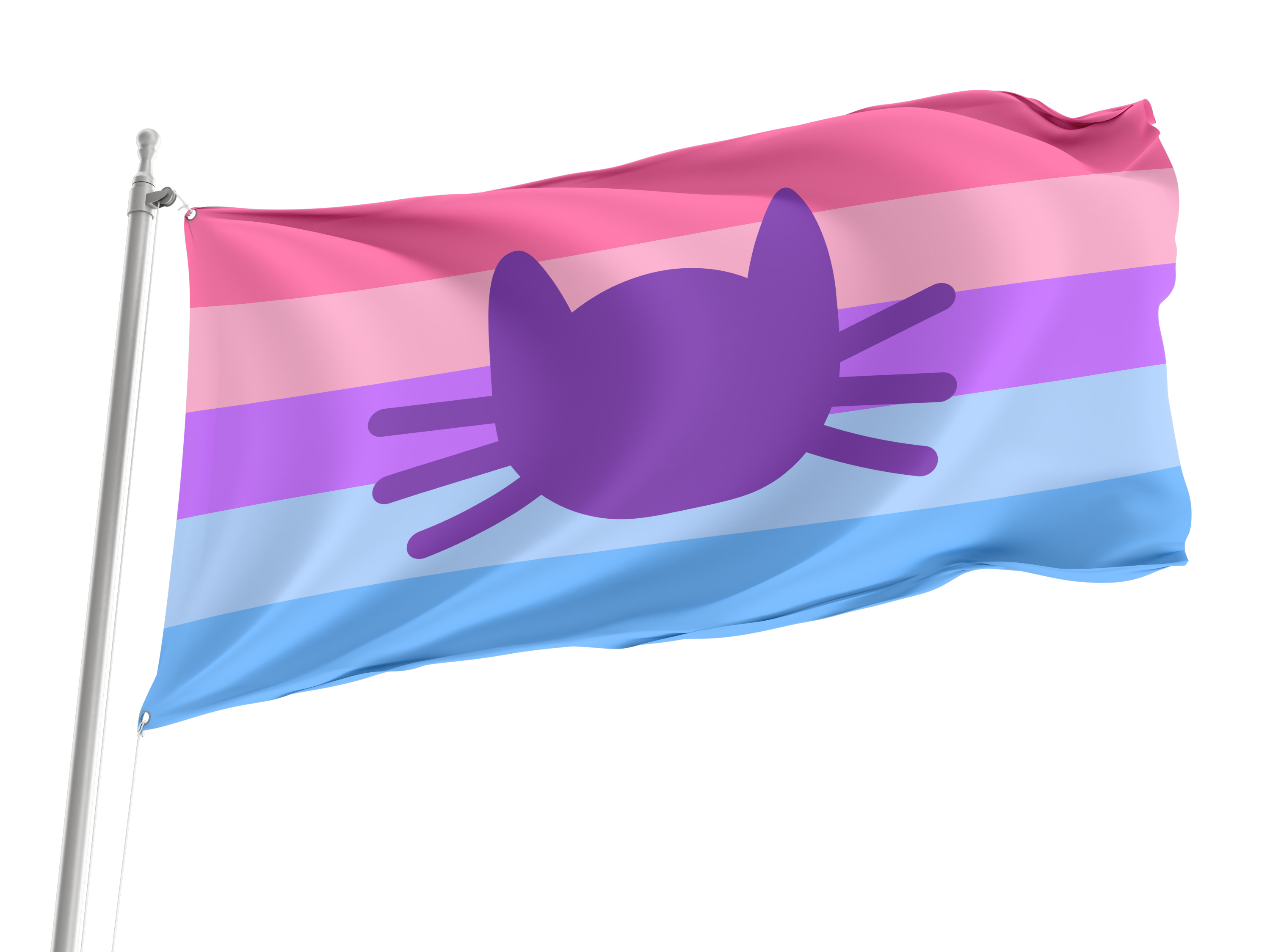 Catgender Flag for Indoor & Outdoor Use