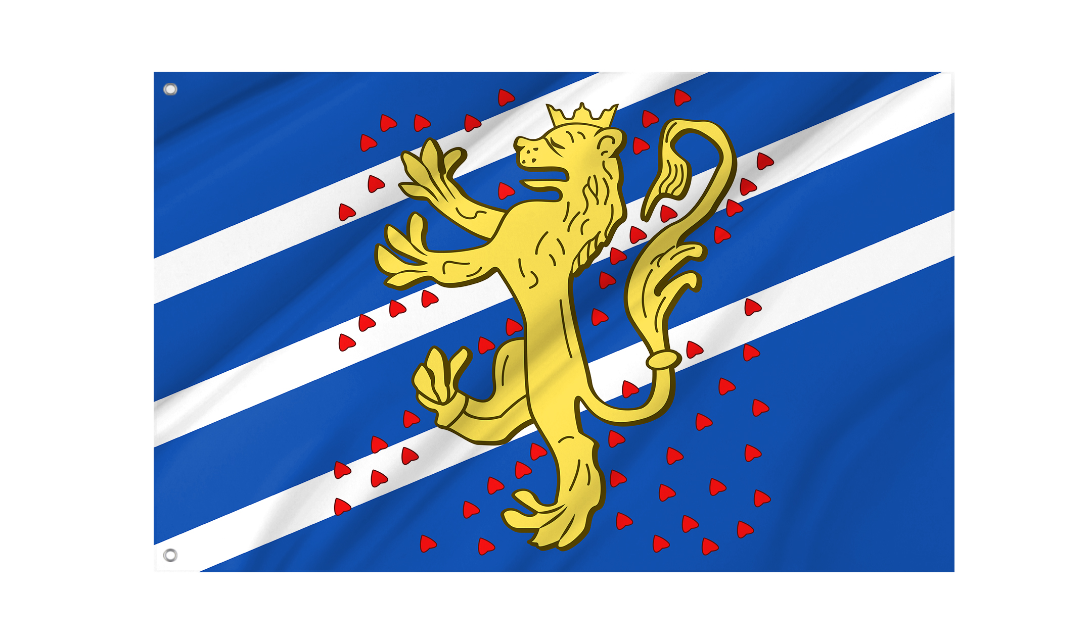 Royal Banner of Sweden 14th Century Flag for Indoor & Outdoor Use