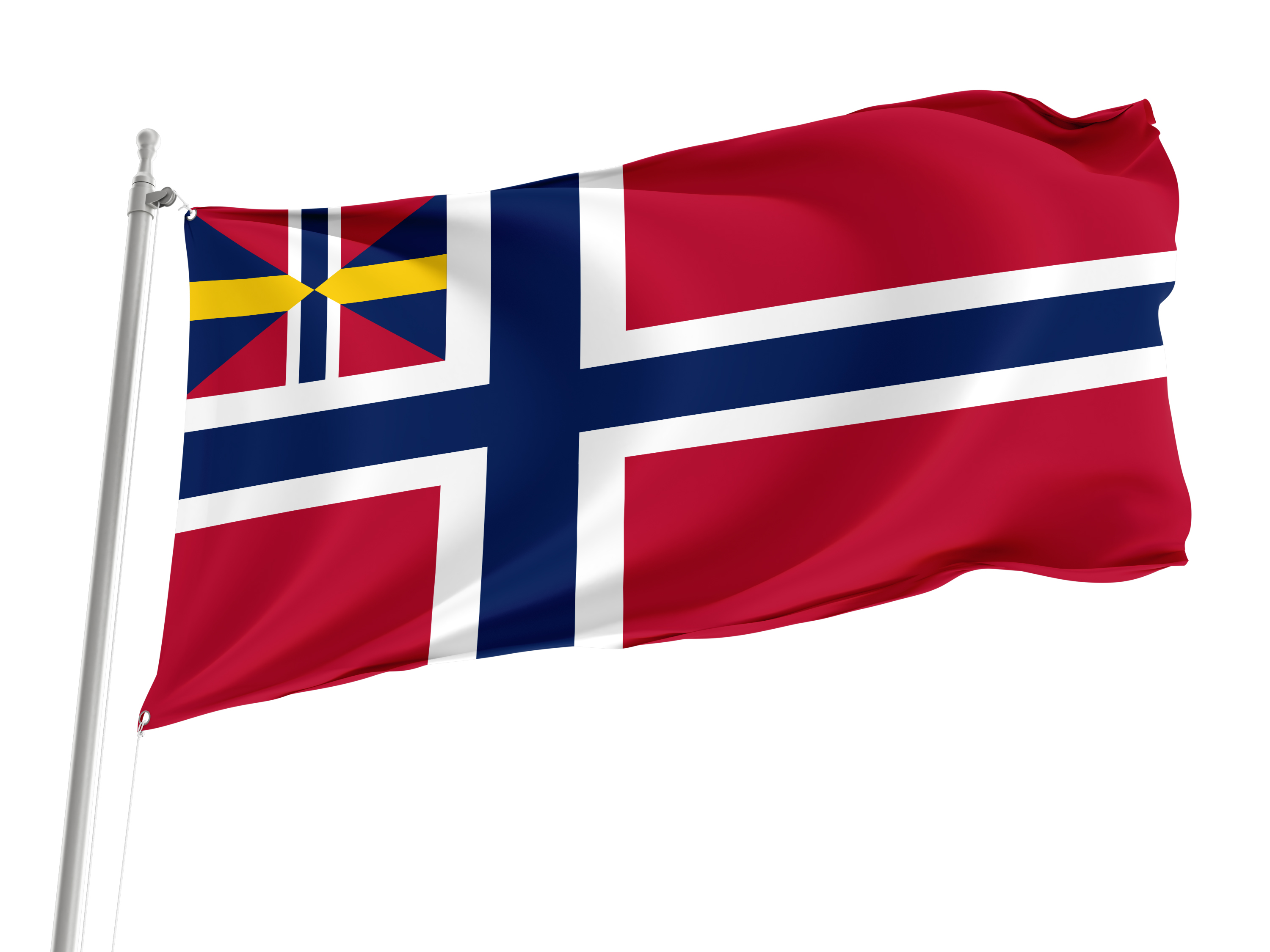 Norge-Unions 1844 Flag for Indoor & Outdoor Use