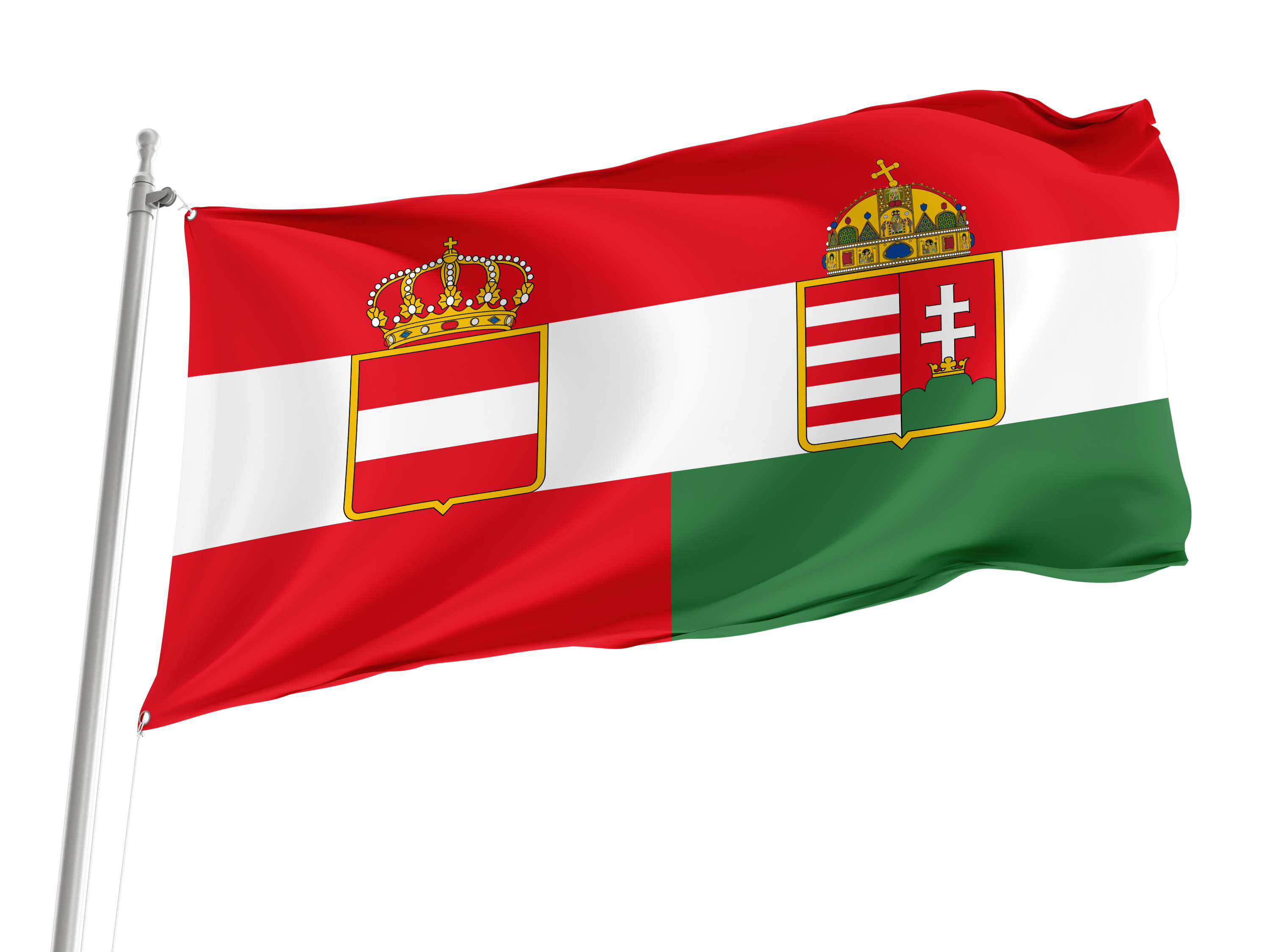 Austro-Hungarian Empire 1869-1918 Flag for Indoor & Outdoor Use