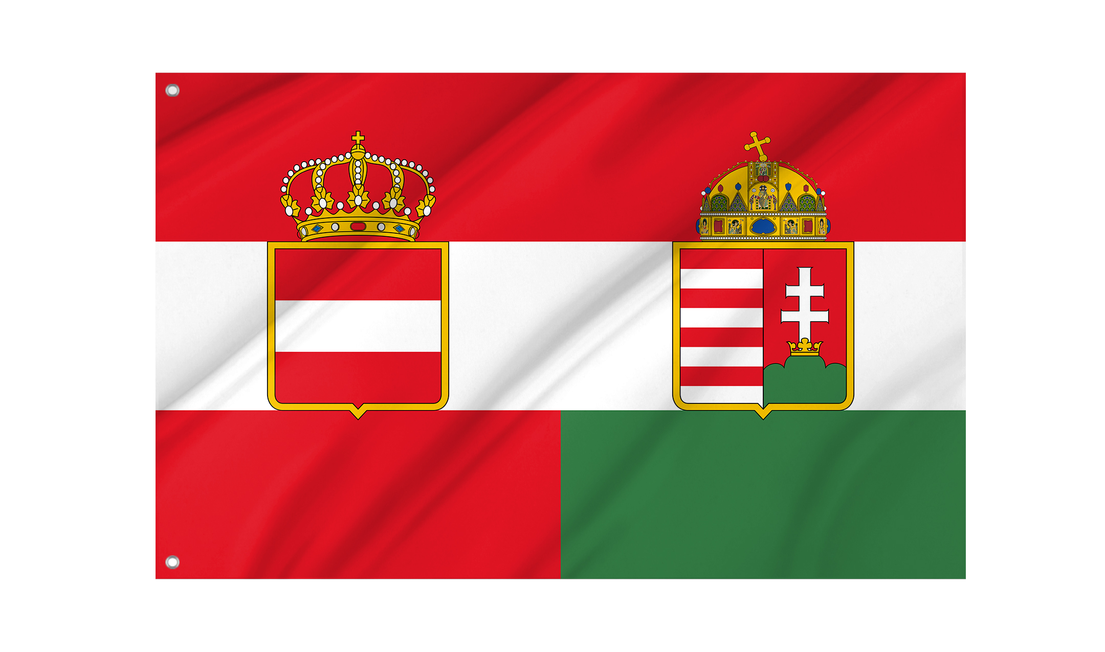 Austro-Hungarian Empire 1869-1918 Flag for Indoor & Outdoor Use