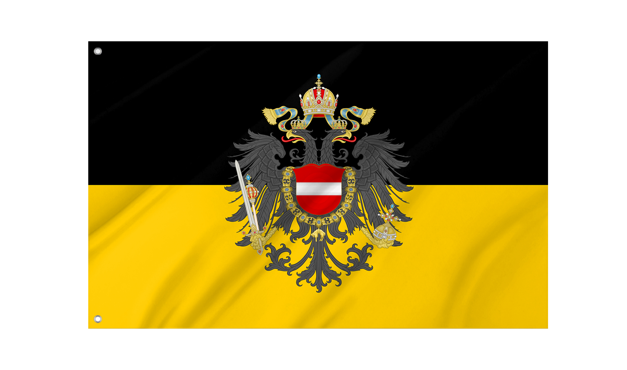 Austria Empire Flag for Indoor & Outdoor Use
