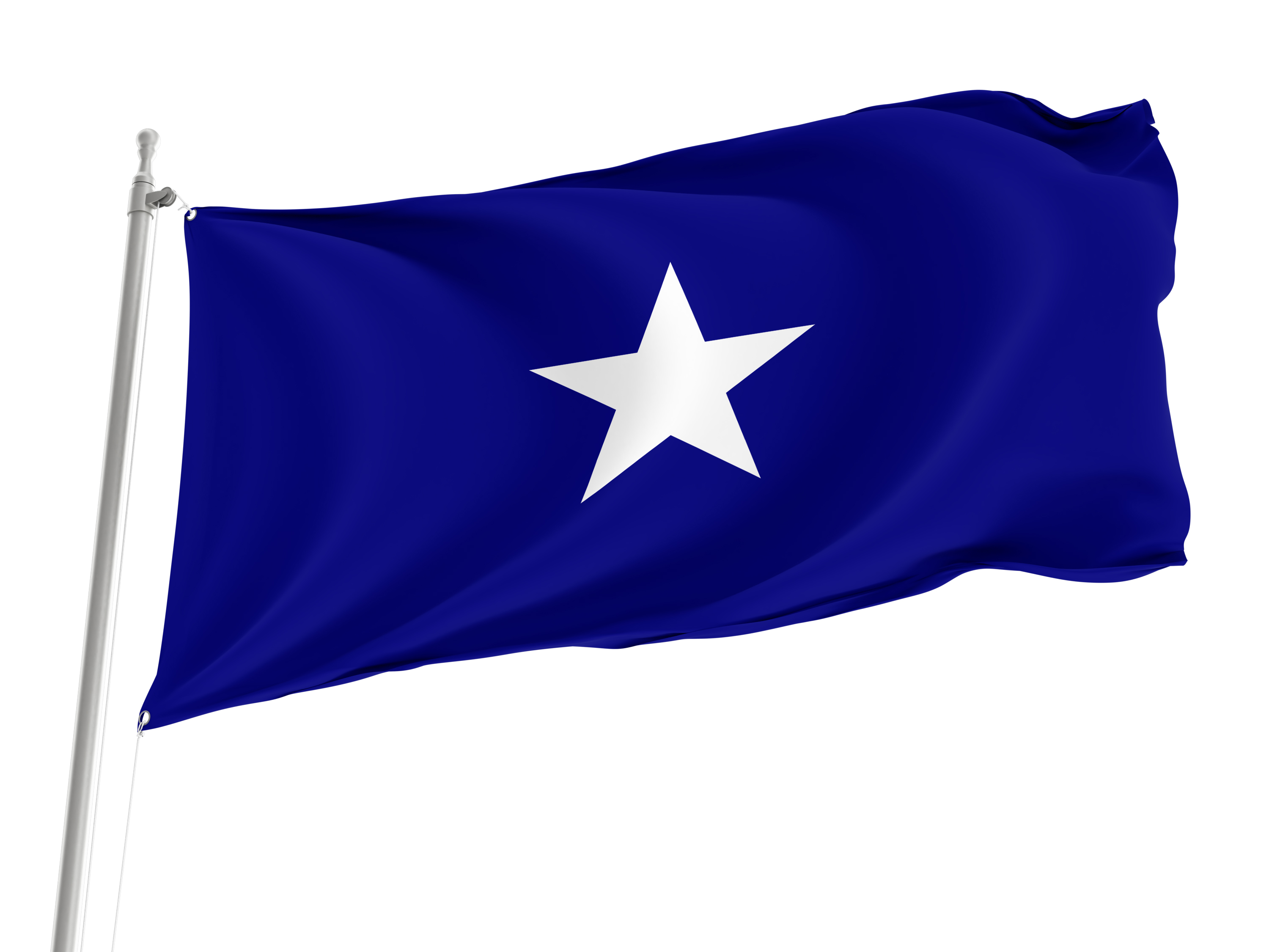 Bonnie Blue Flag for Indoor & Outdoor Use