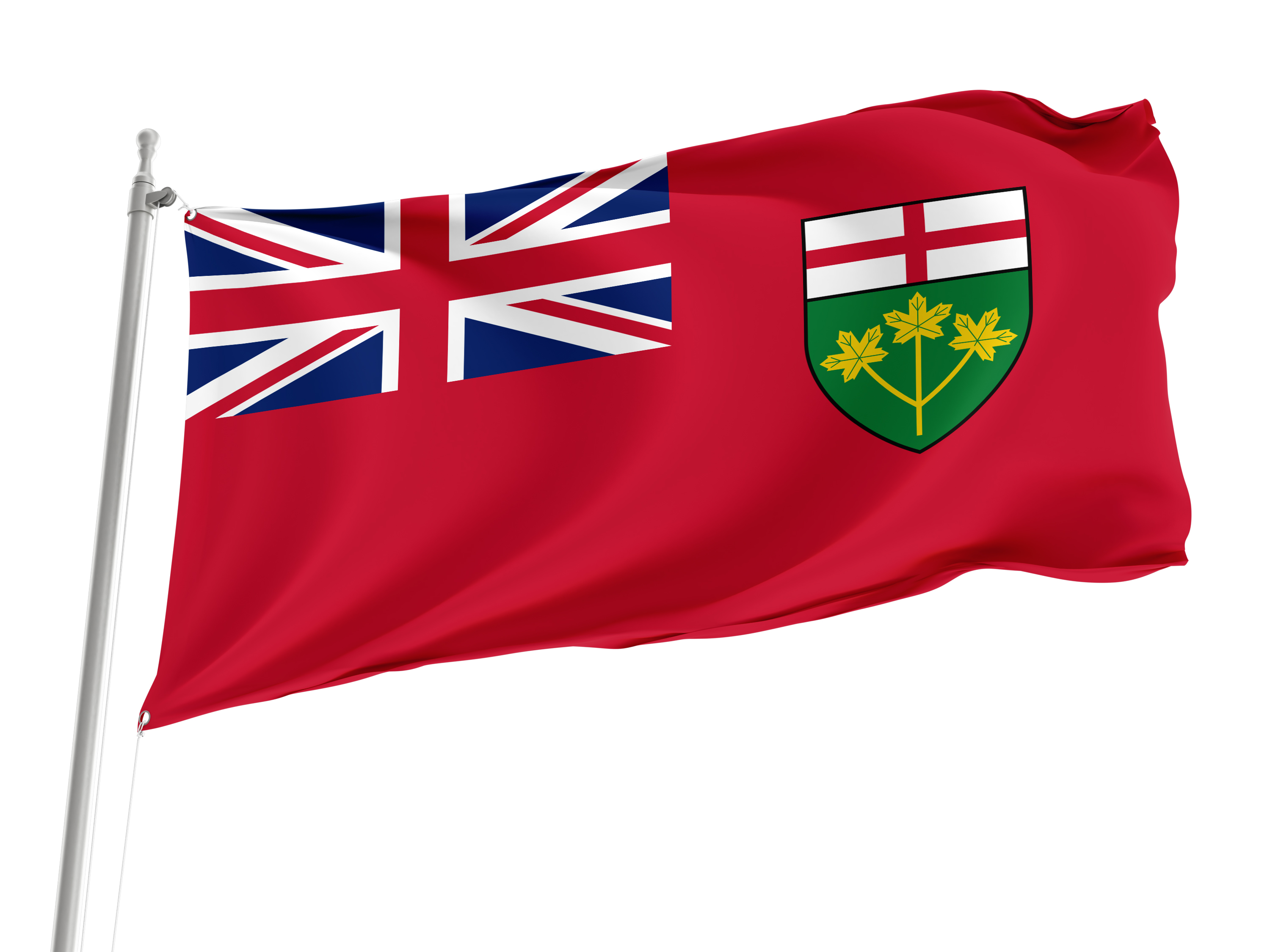 Ontario Flag for Indoor & Outdoor Use