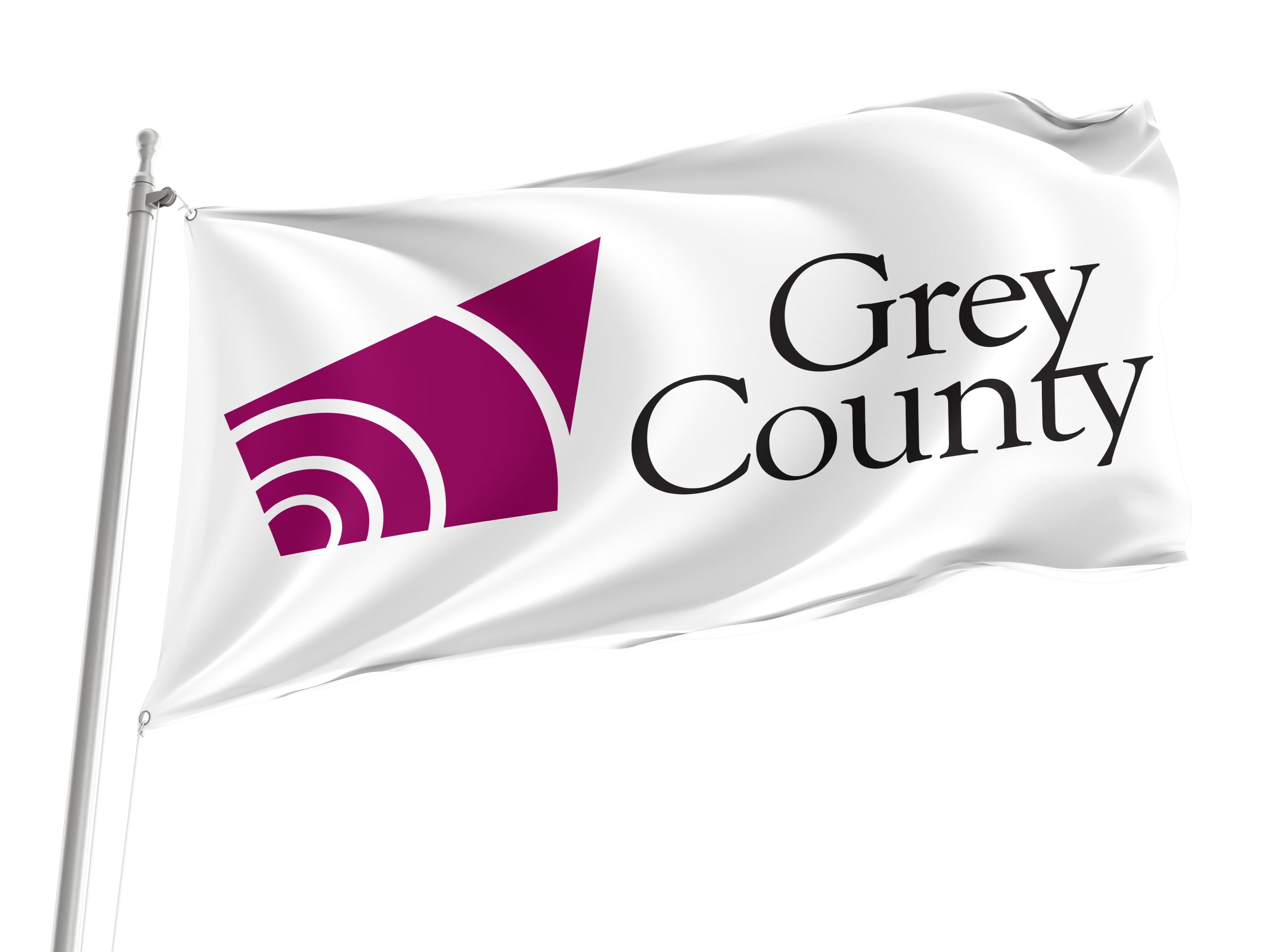 Grey County Flag for Indoor & Outdoor Use