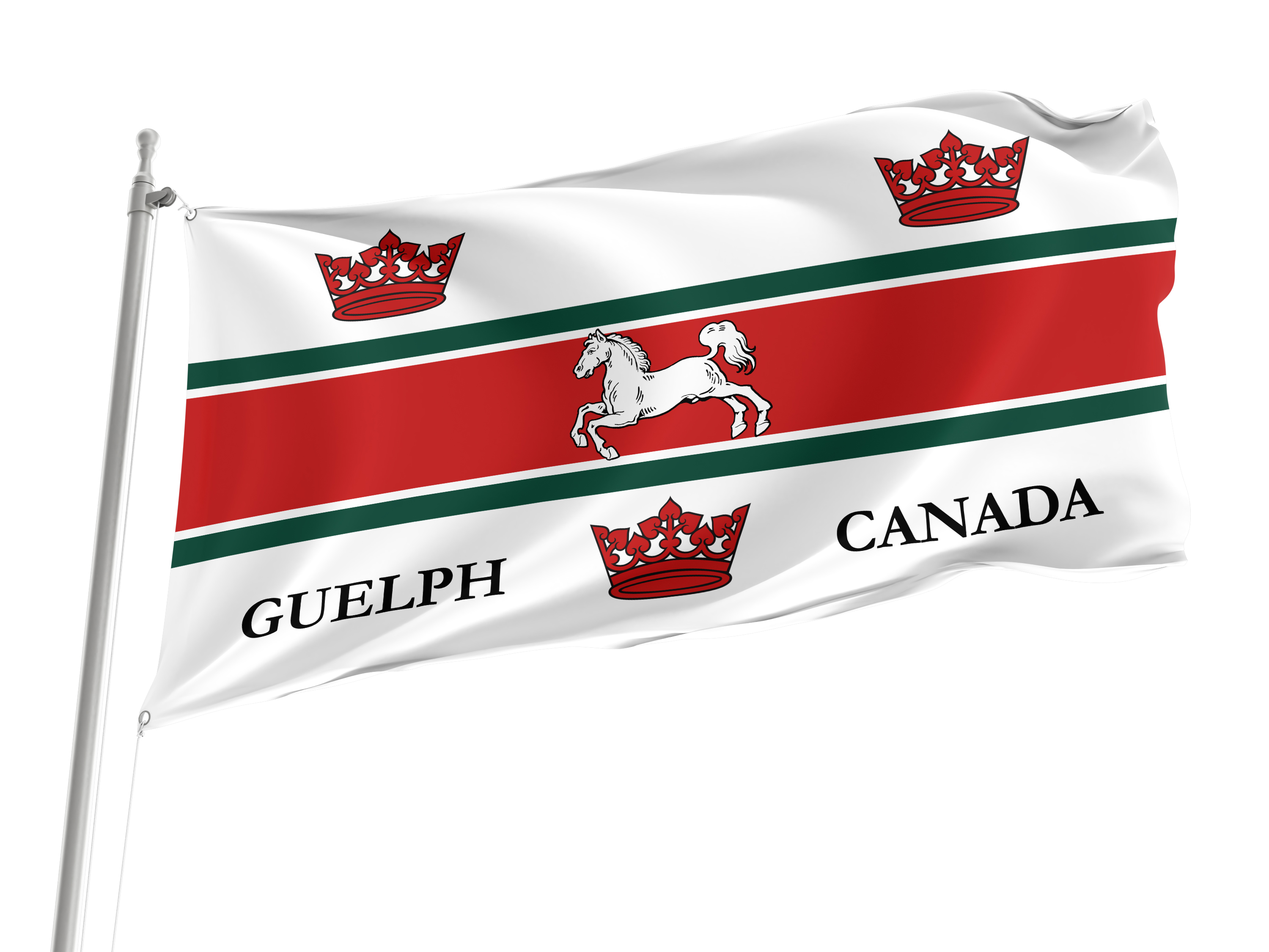 Guelph, Ontario Flag for Indoor & Outdoor Use
