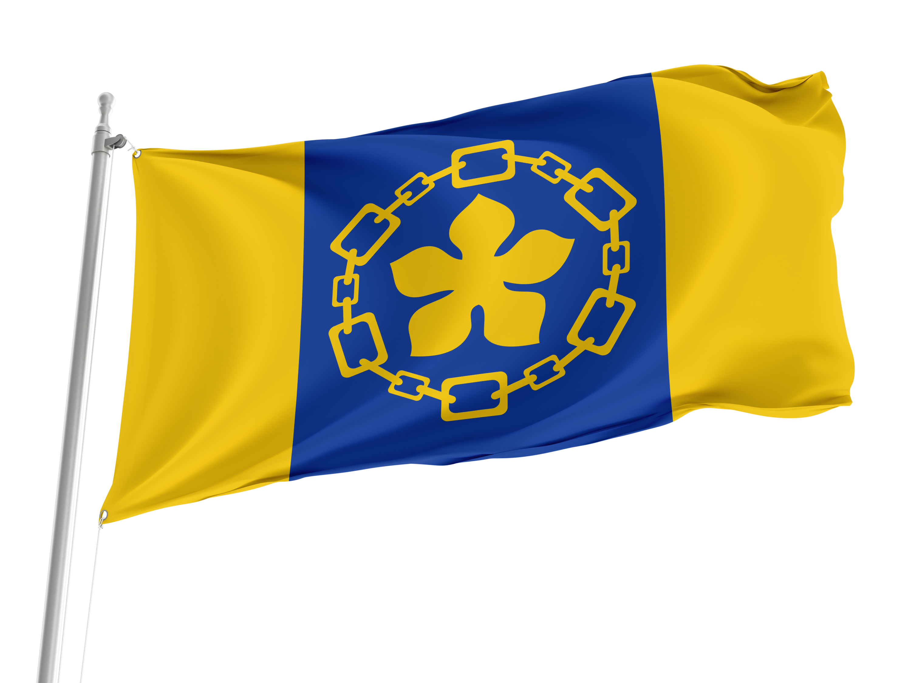 Hamilton, Ontario Flag for Indoor & Outdoor Use