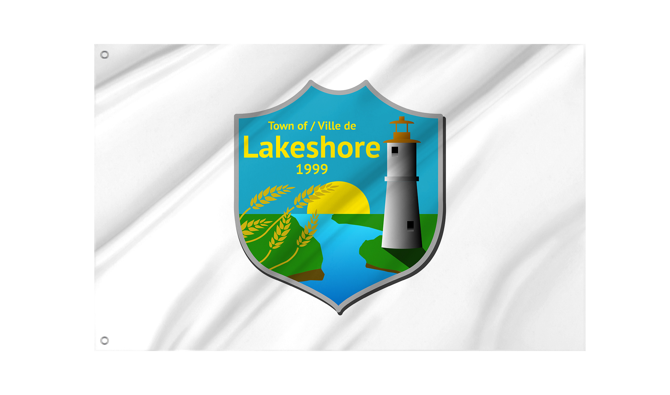 Lakeshore Flag for Indoor & Outdoor Use