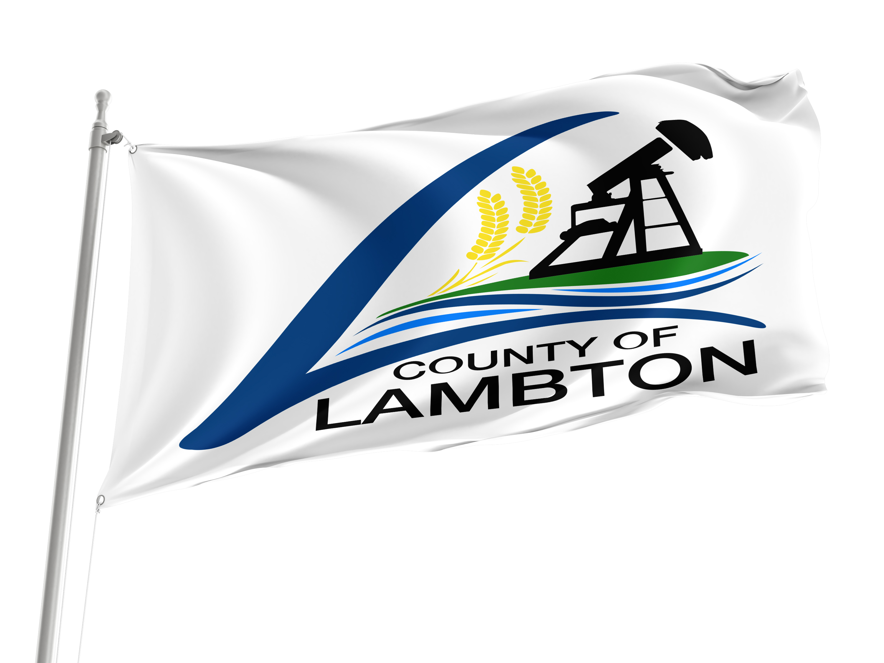 Lambton County Flag for Indoor & Outdoor Use