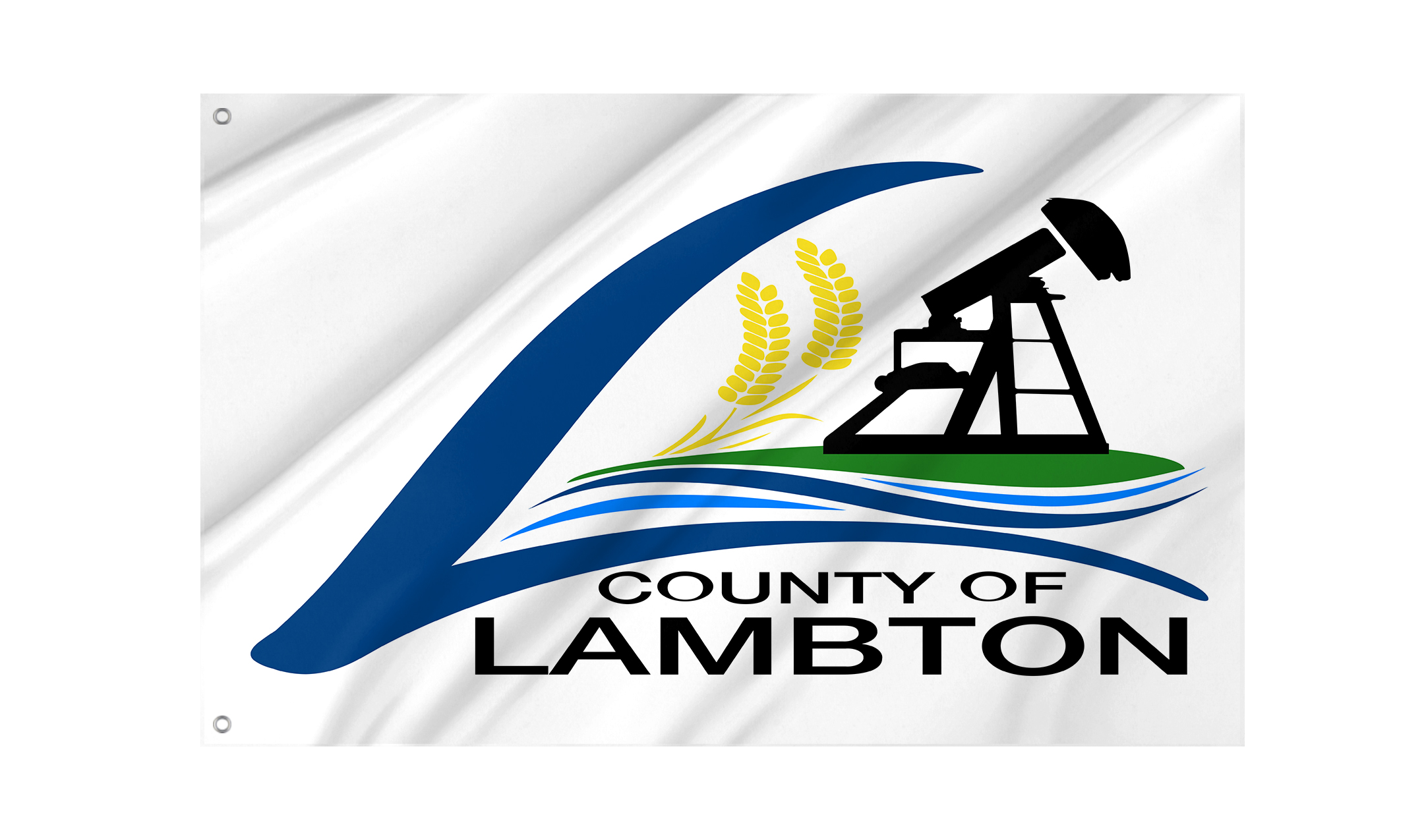 Lambton County Flag for Indoor & Outdoor Use