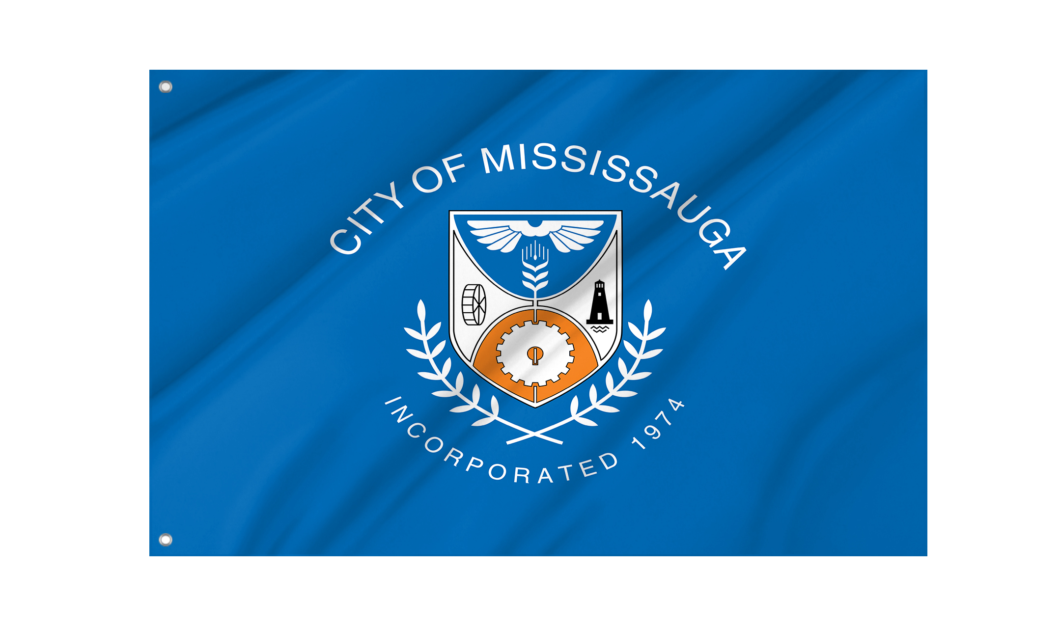 Mississauga, Ontario Flag for Indoor & Outdoor Use