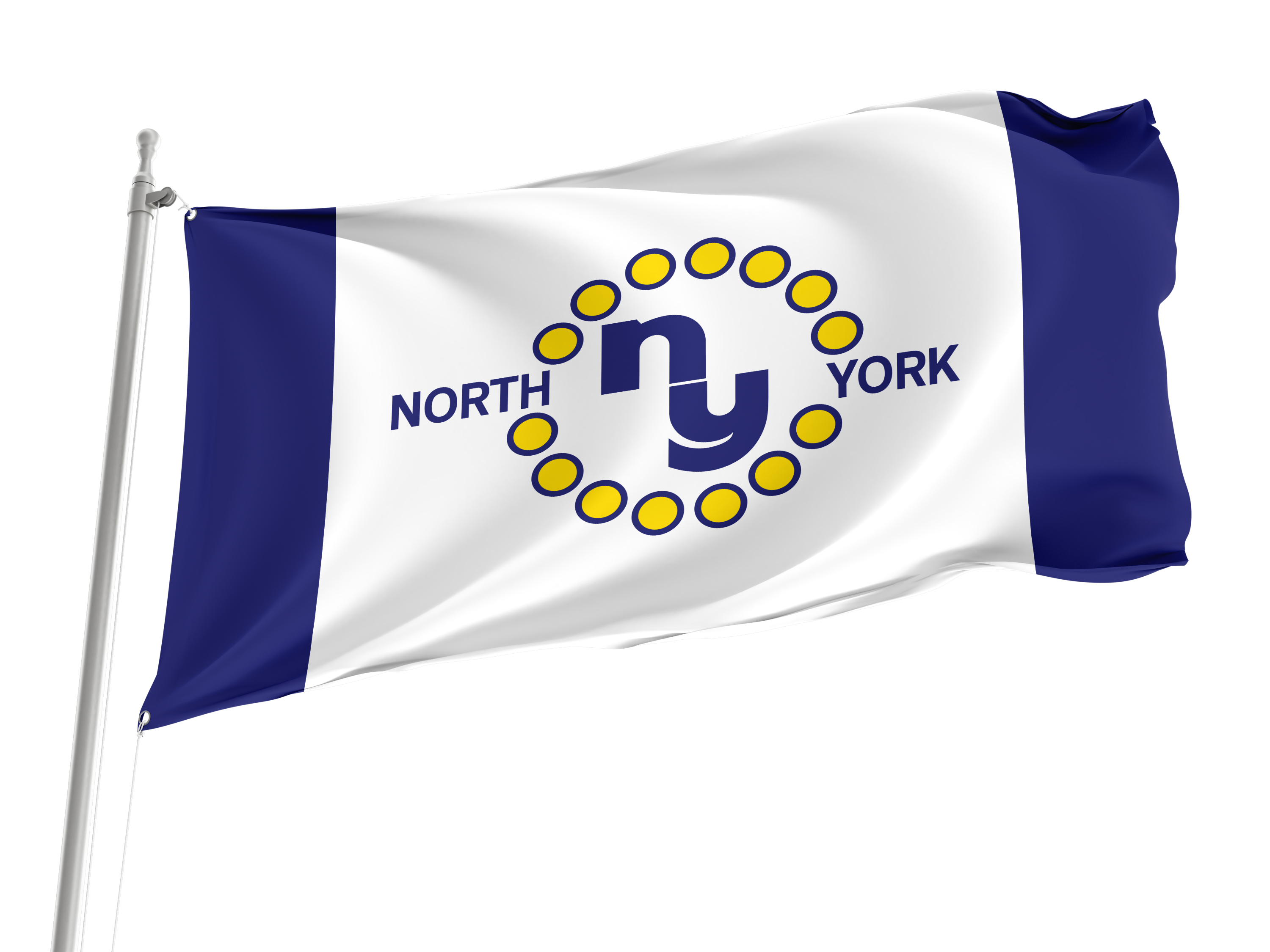 North York, Ontario Flag for Indoor & Outdoor Use