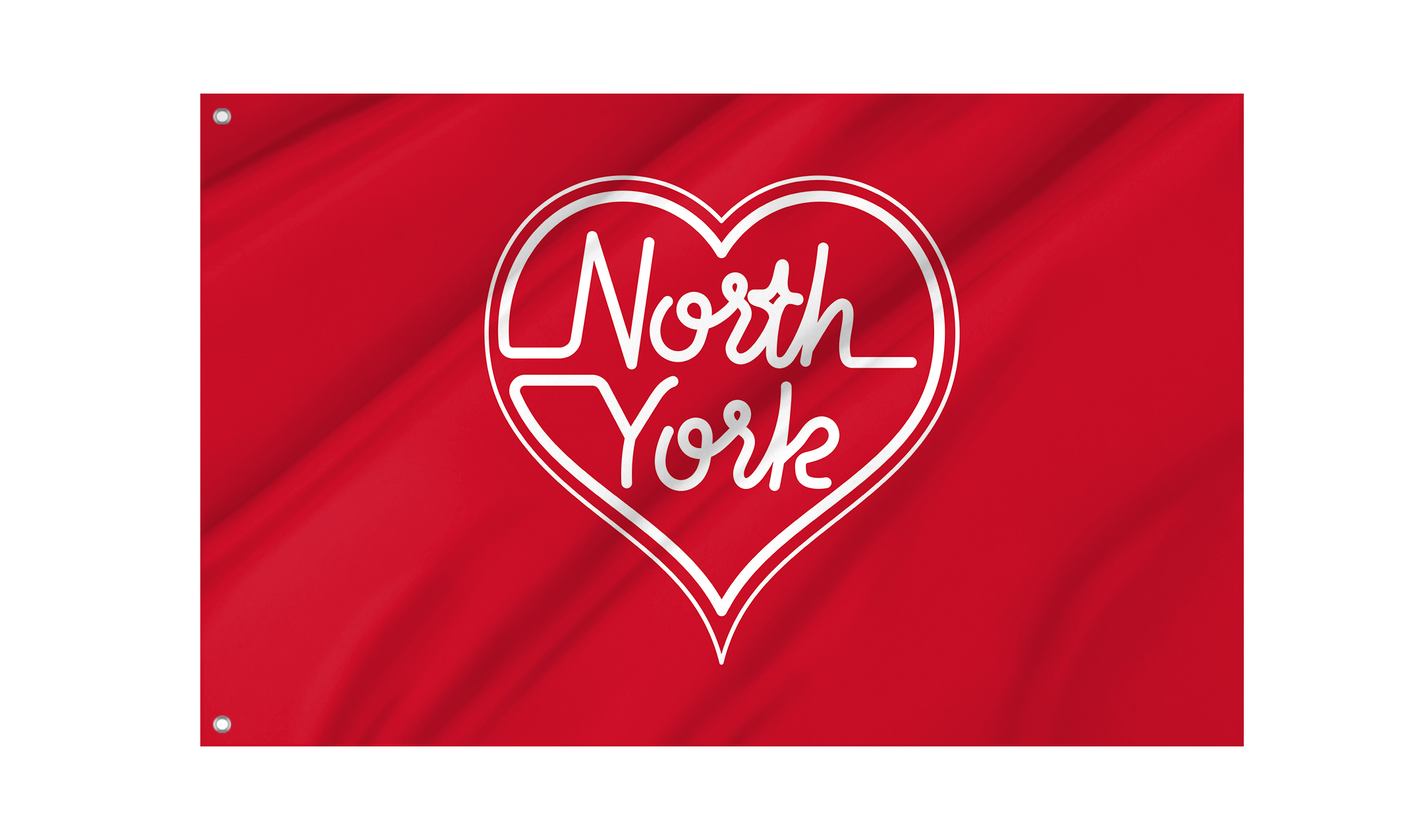 North York, Ontario 1985-1998 Flag for Indoor & Outdoor Use