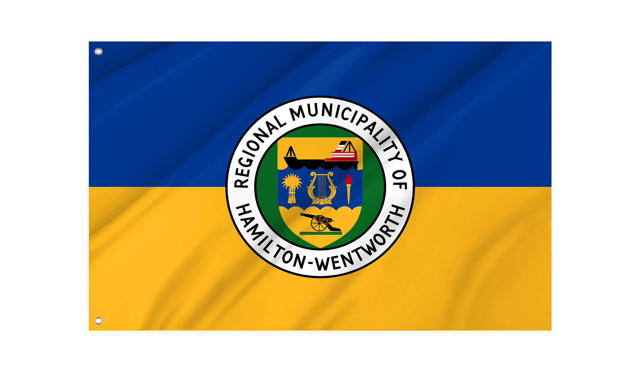 Regional Municipality of Hamilton-Wentworth Flag for Indoor & Outdoor Use