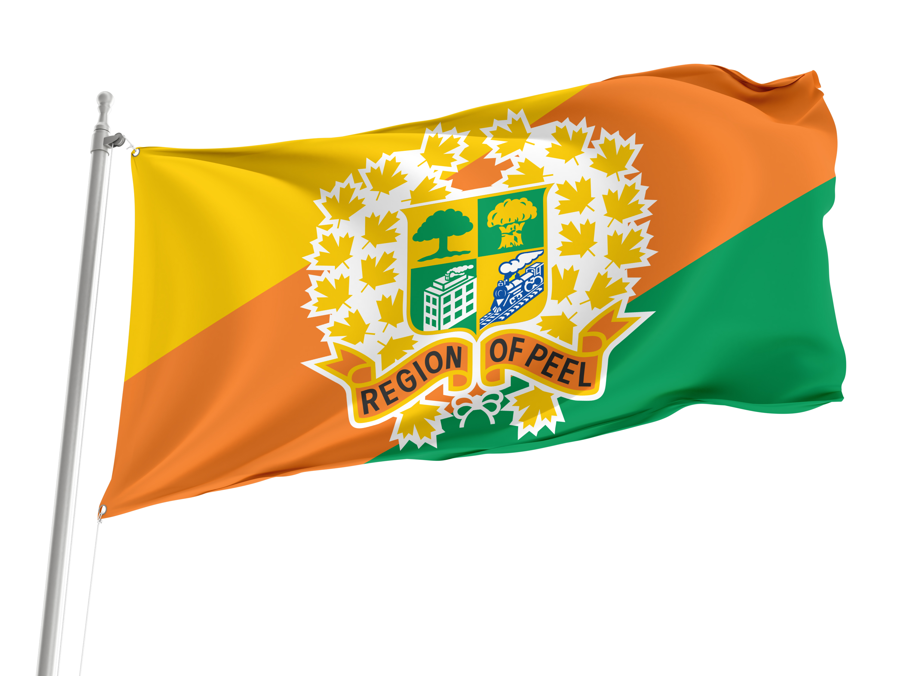 Regional Municipality of Peel Flag for Indoor & Outdoor Use