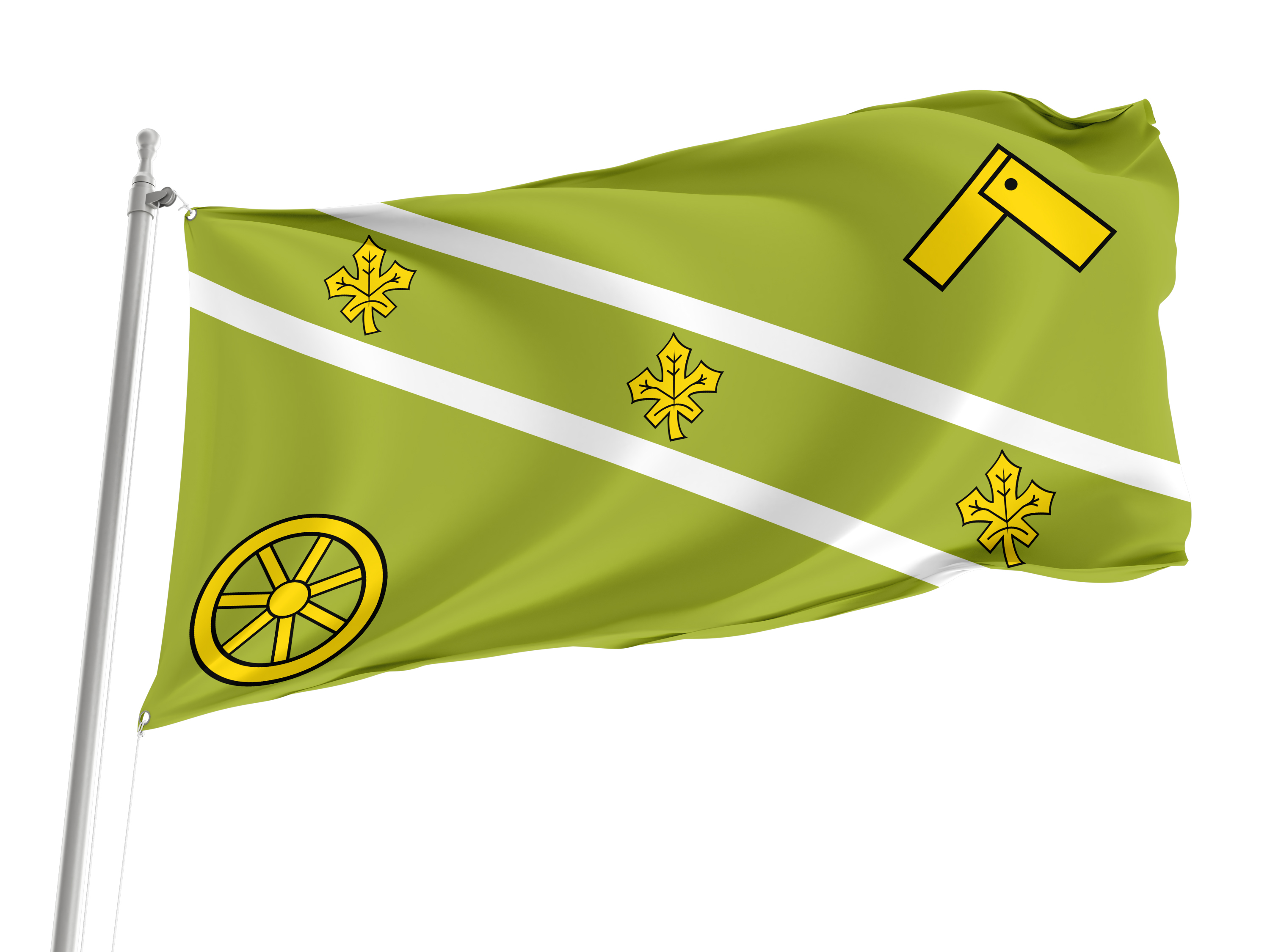 St Thomas, Ontario Flag for Indoor & Outdoor Use
