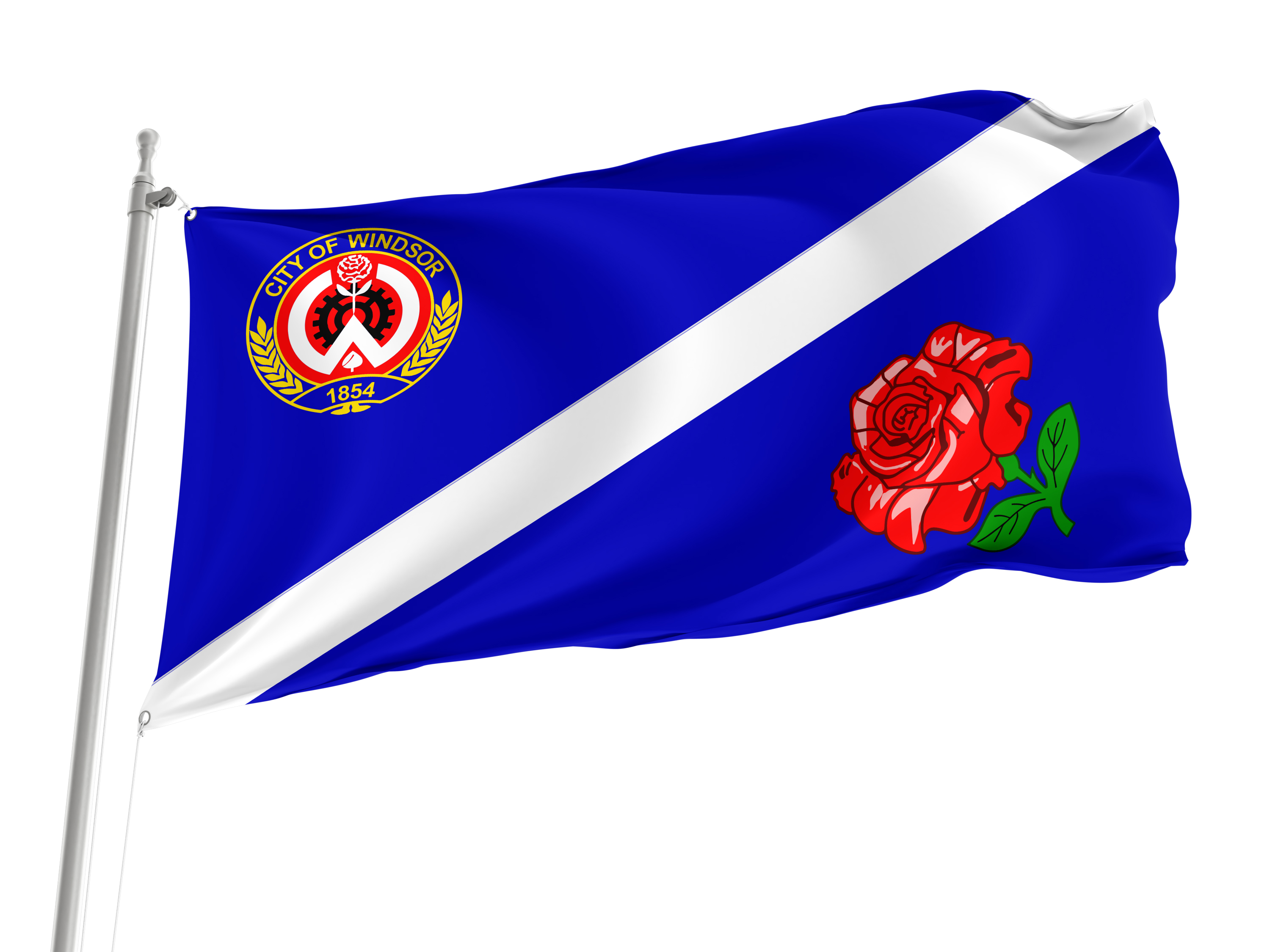 Windsor, Ontario Flag for Indoor & Outdoor Use