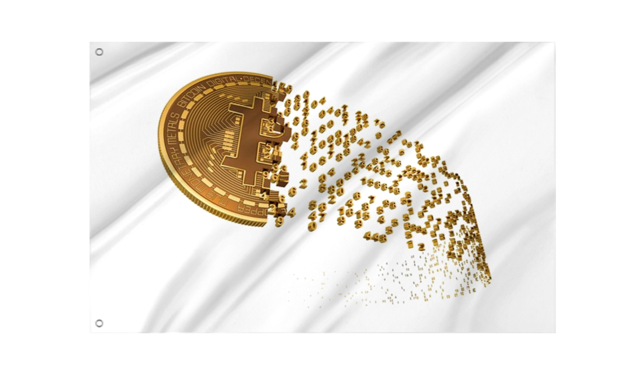 Bitcoin faucet Cryptocurrency Blockchain Digital currency Flag