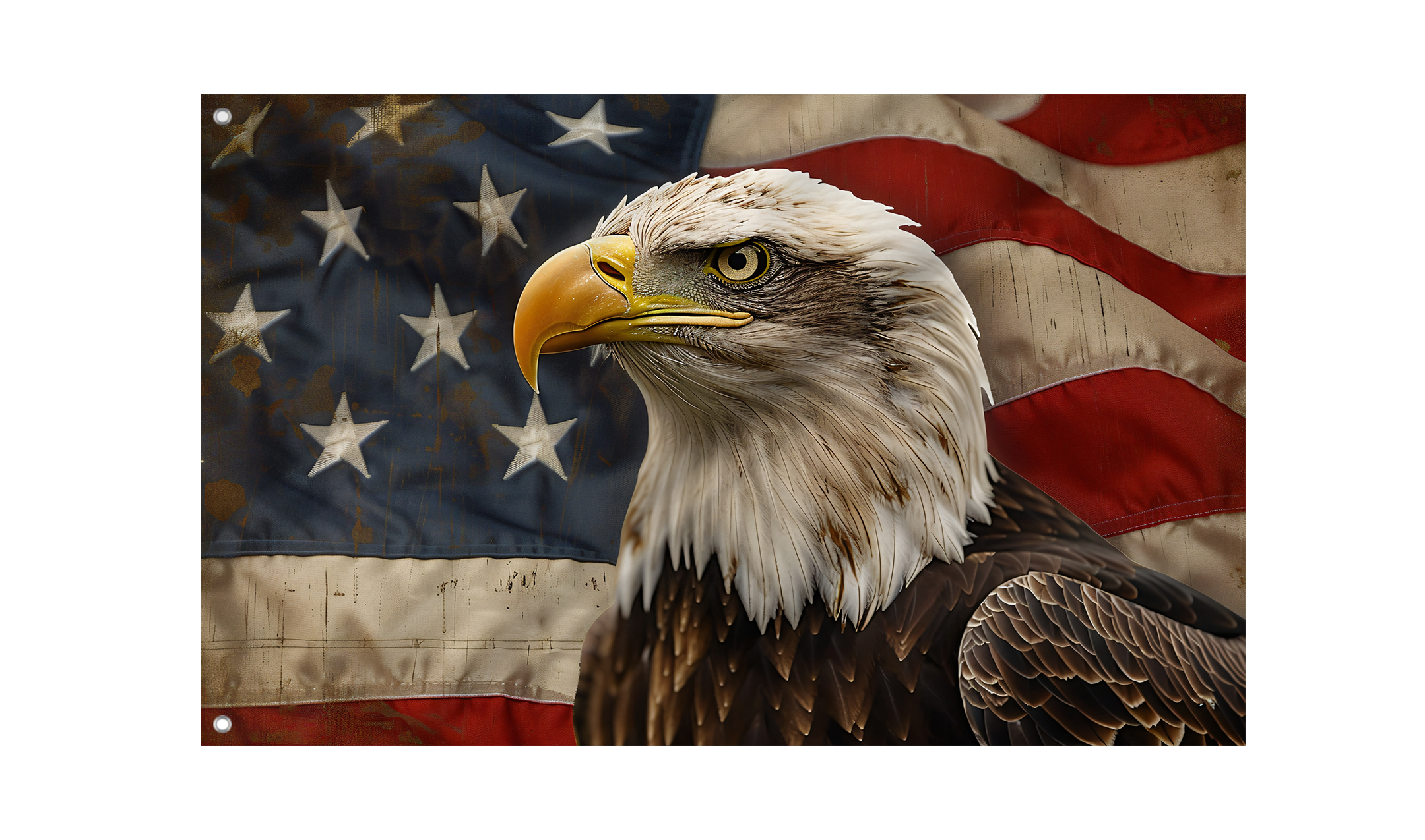 American eagle Flag for Indoor & Outdoor Use