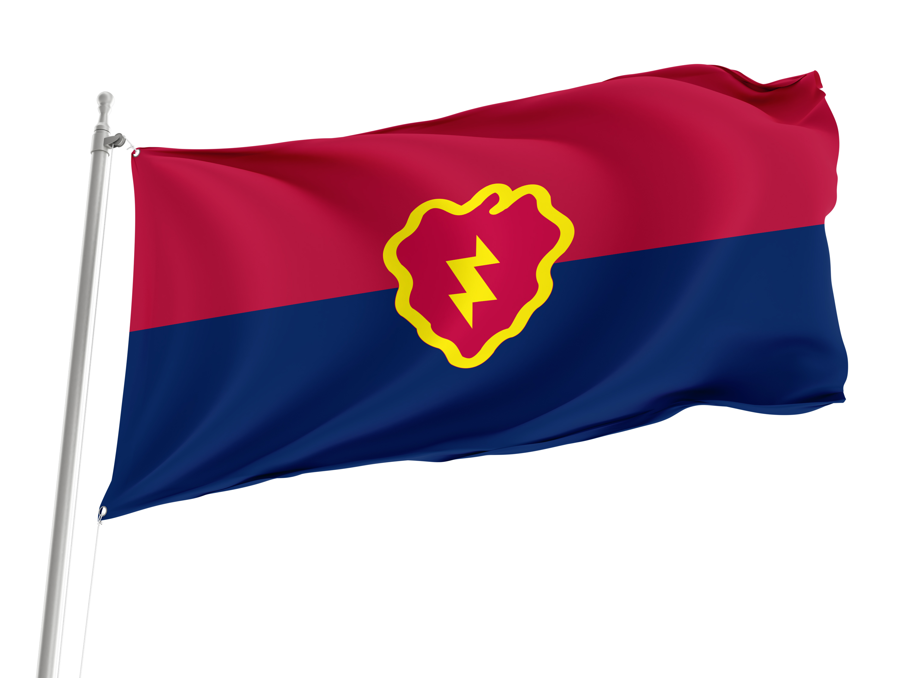 25th Infantry Division Flag for Indoor & Outdoor Use