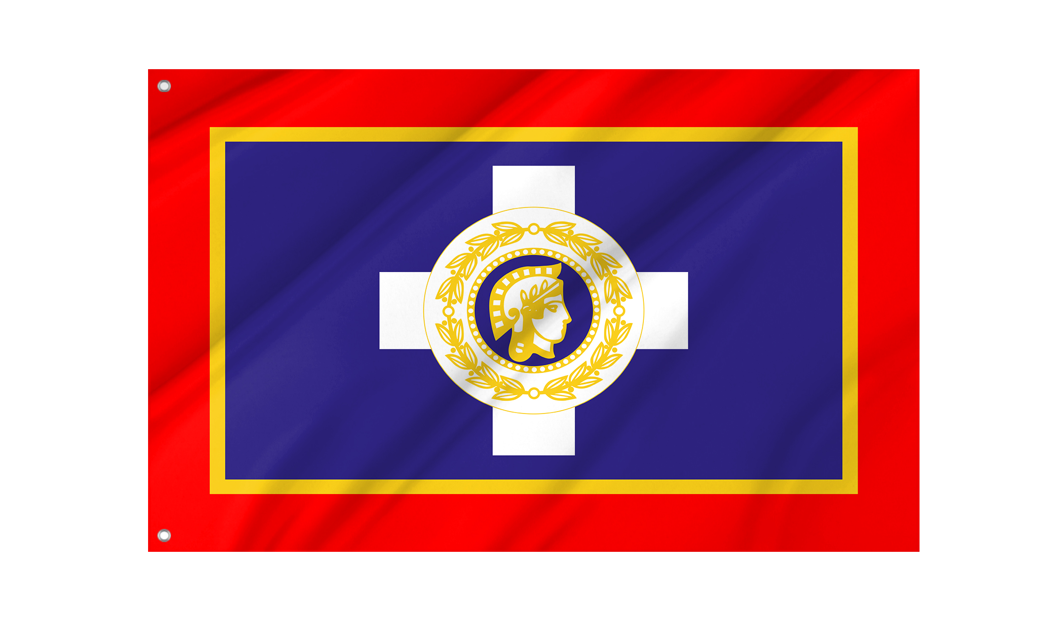 Athens Flag for Indoor & Outdoor Use