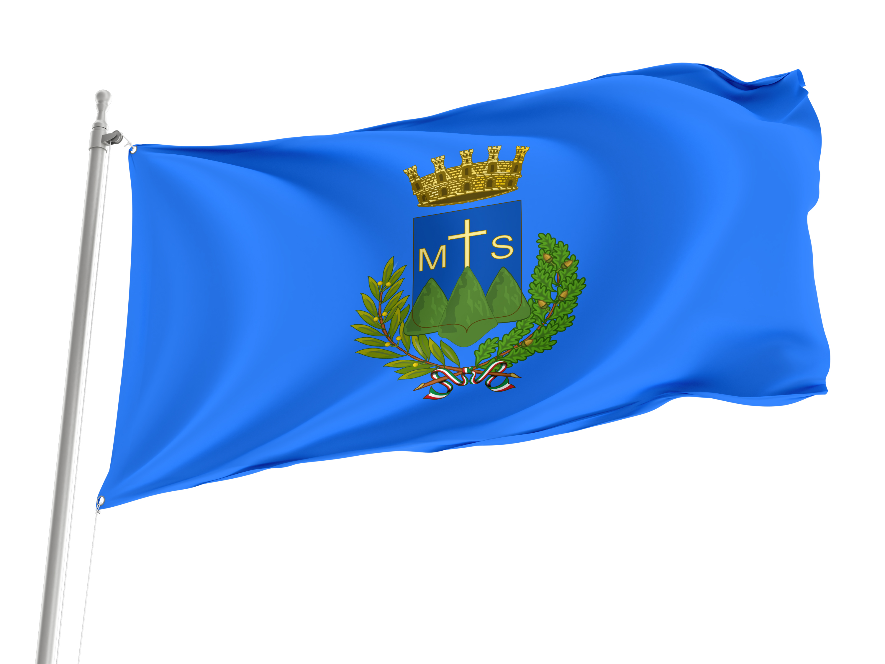 Montesilvano Flag for Indoor & Outdoor Use
