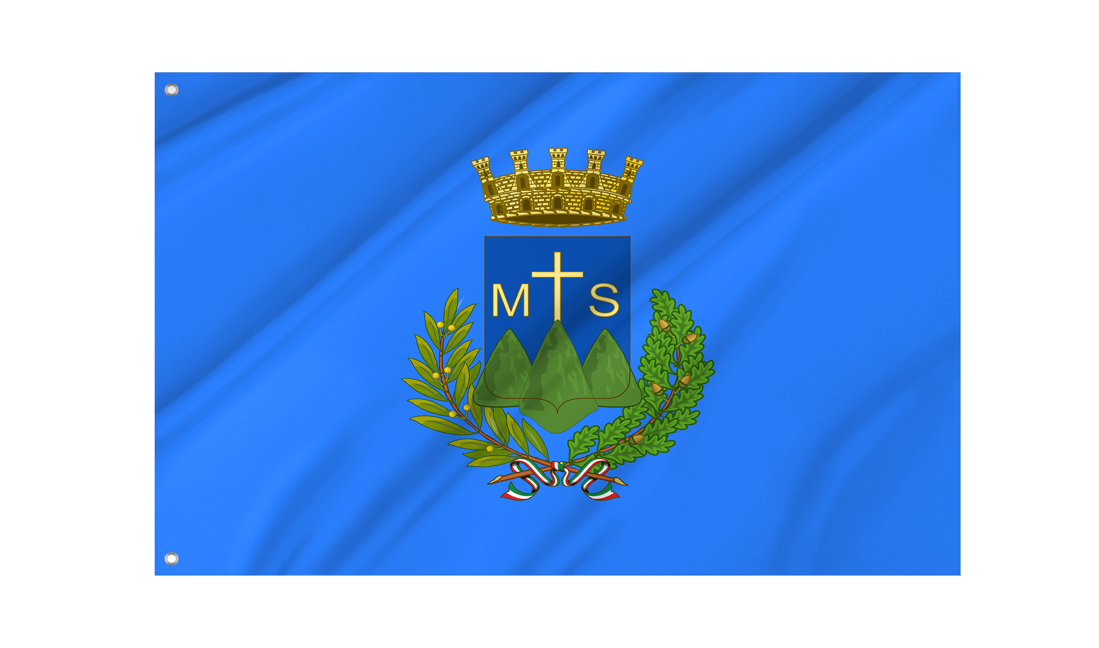 Montesilvano Flag for Indoor & Outdoor Use