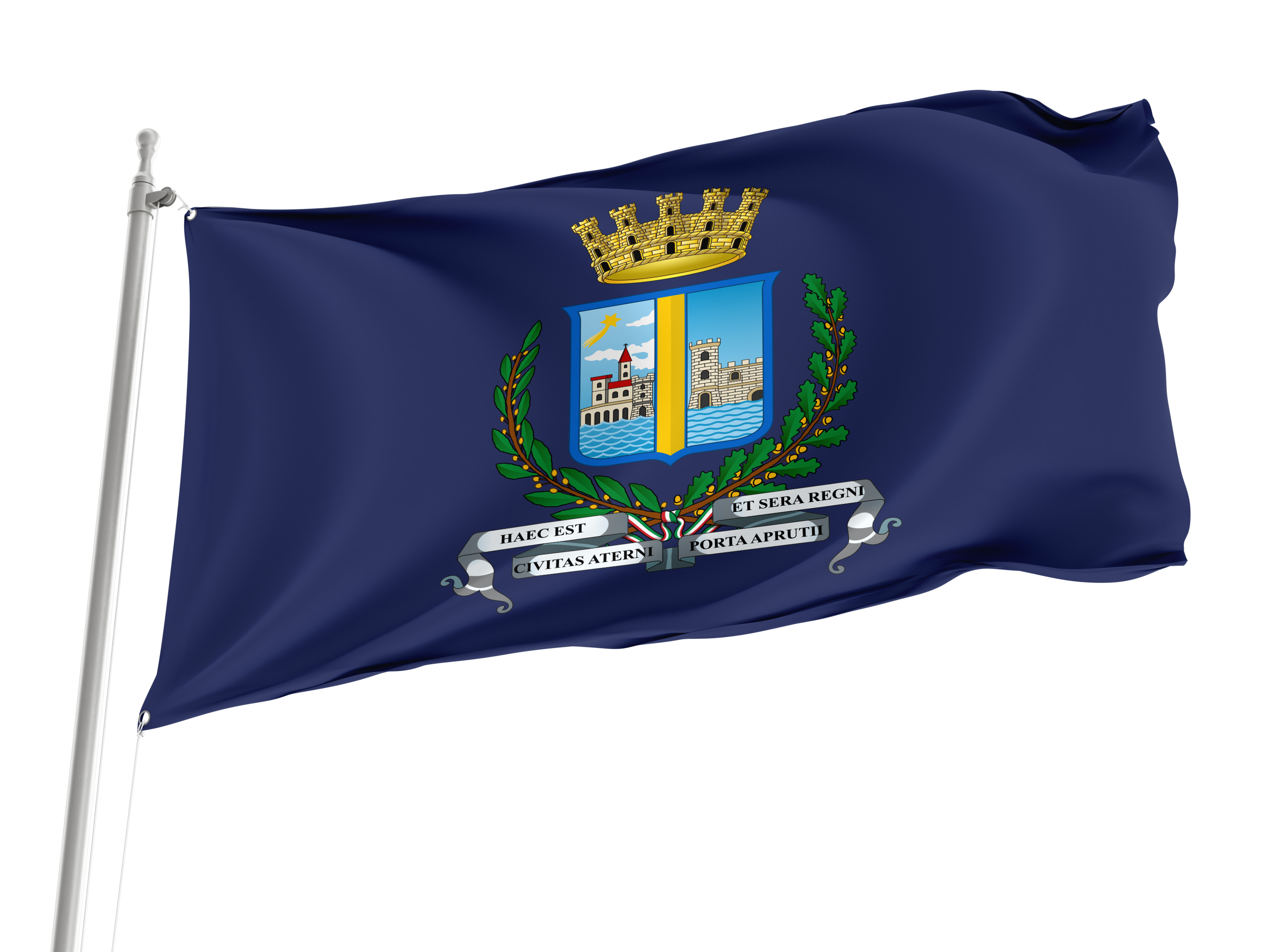 Pescara Flag for Indoor & Outdoor Use