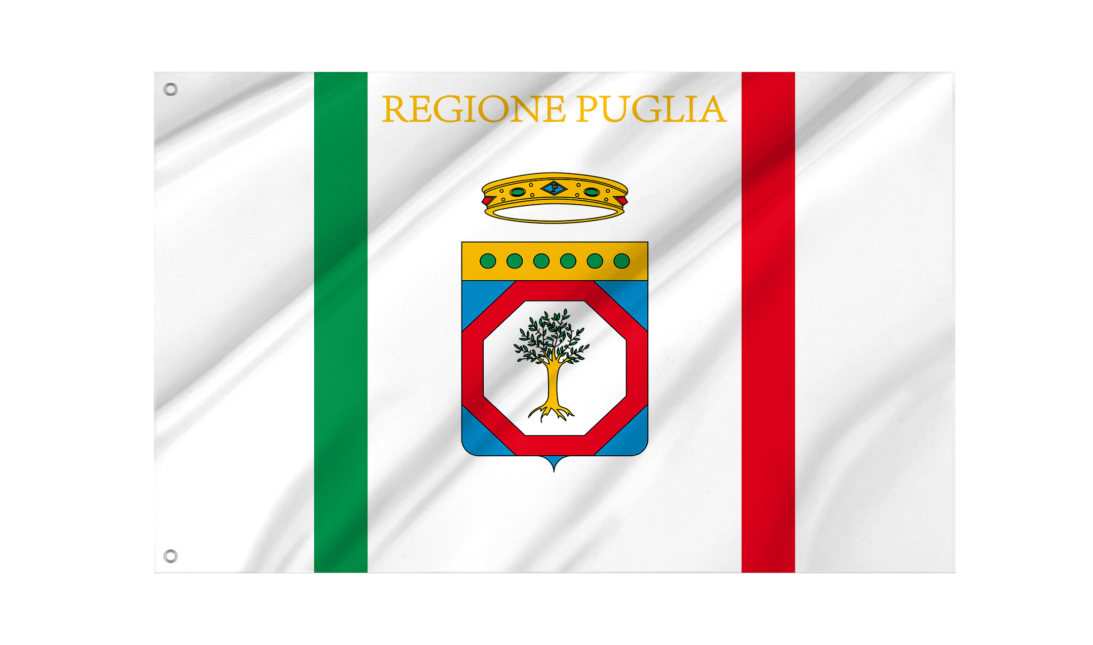 Apulia Flag for Indoor & Outdoor Use