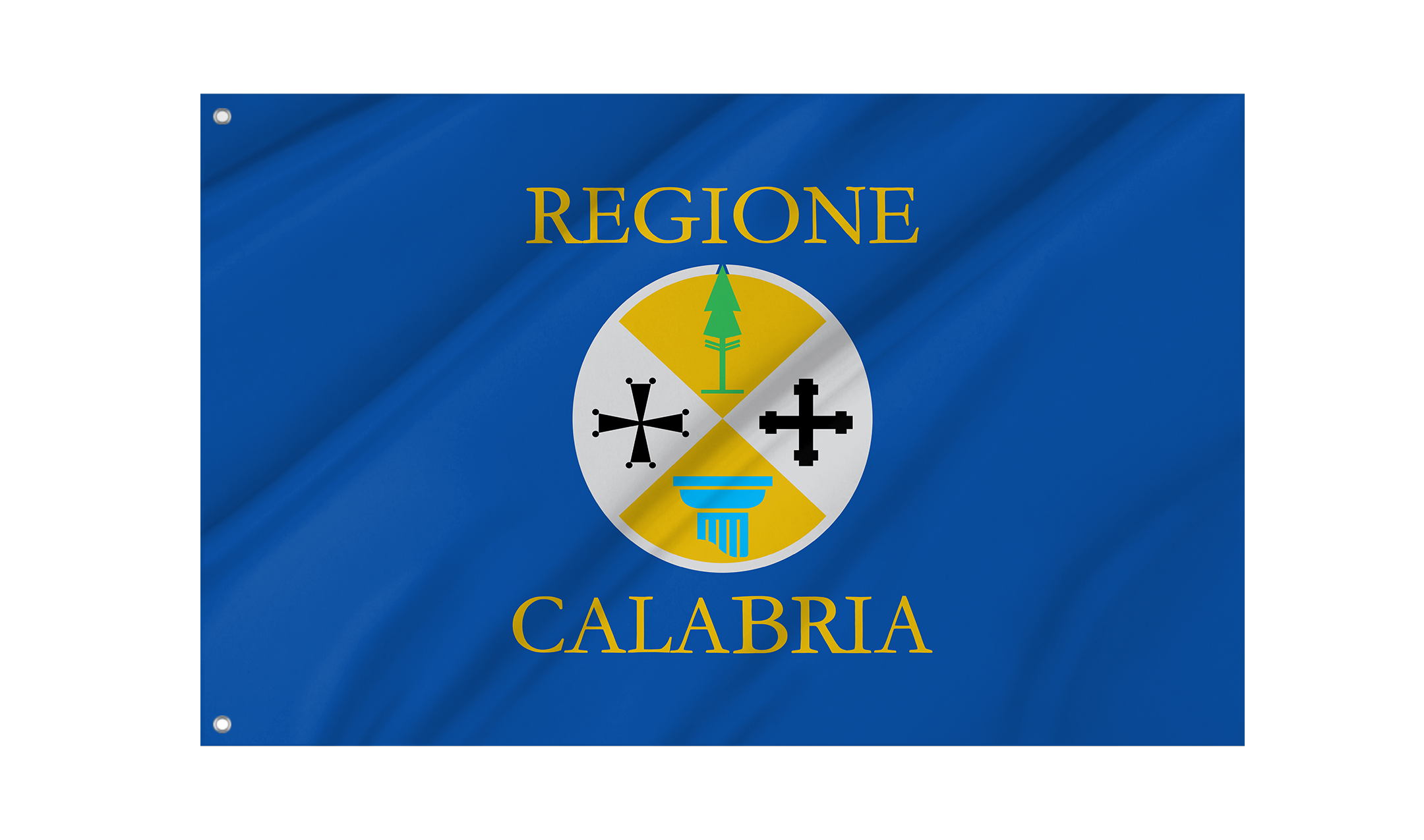 Calabria Flag for Indoor & Outdoor Use