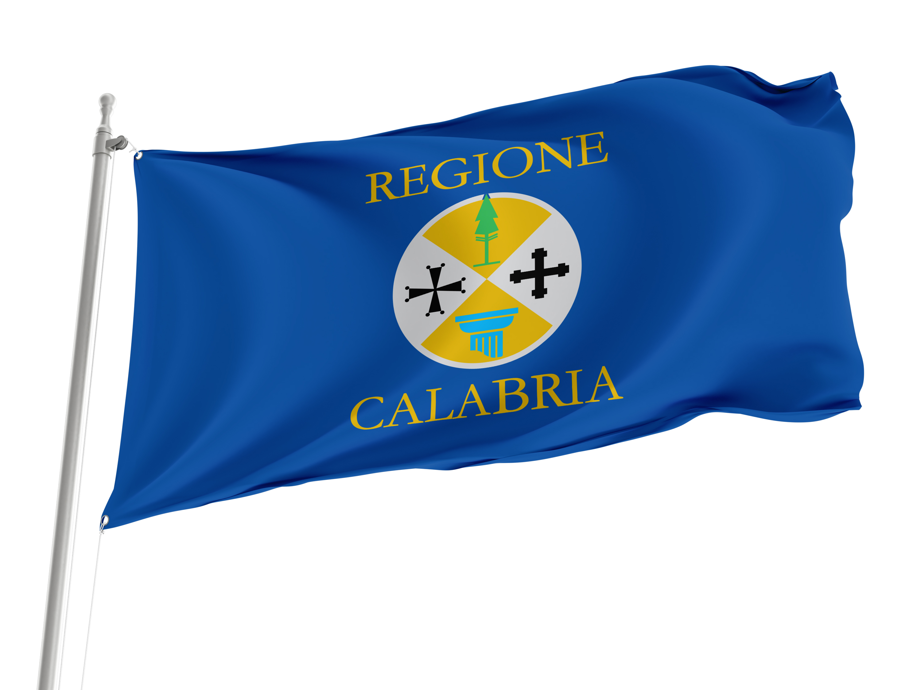 Calabria Flag for Indoor & Outdoor Use