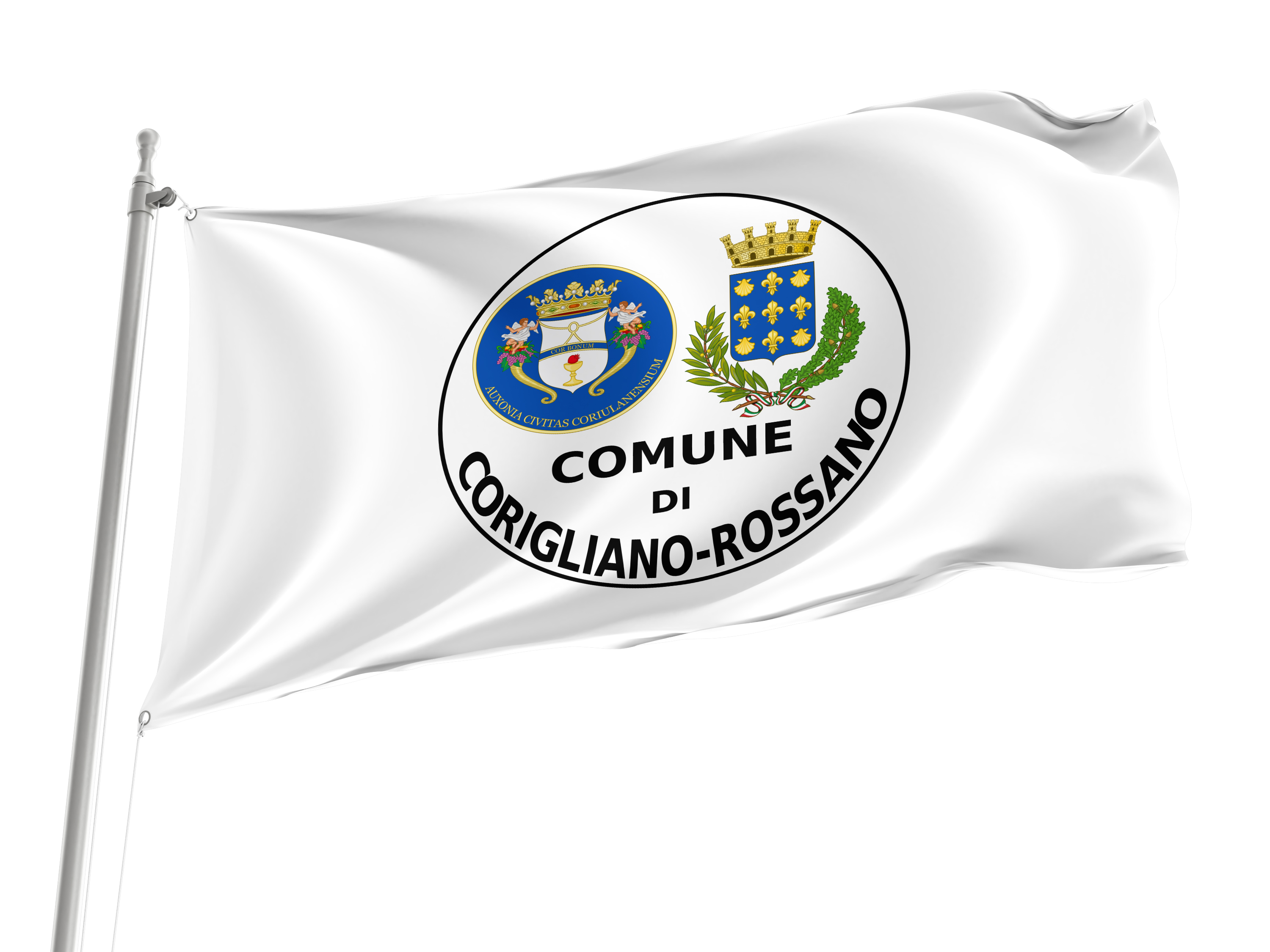 Corigliano-Rossano Flag for Indoor & Outdoor Use