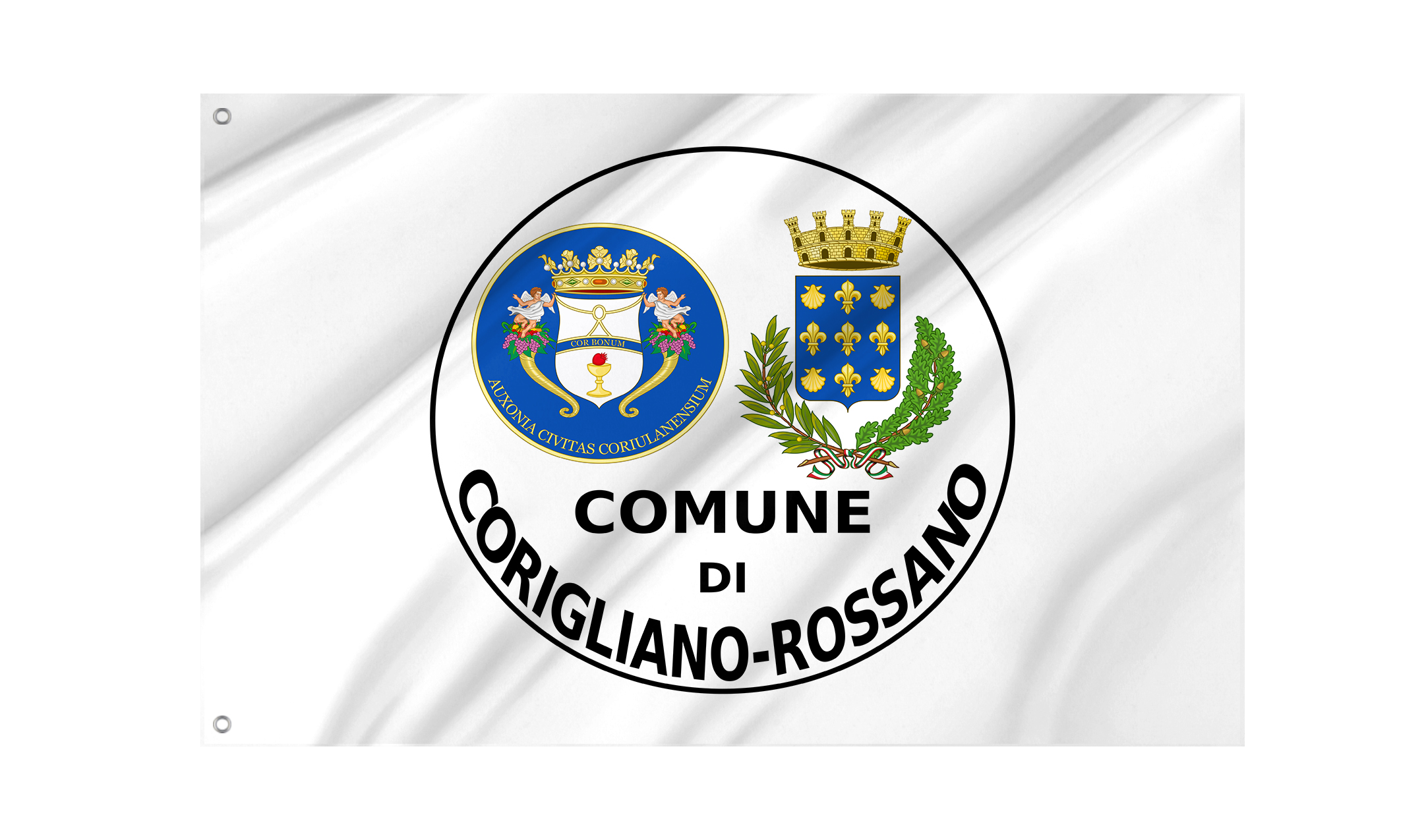 Corigliano-Rossano Flag for Indoor & Outdoor Use