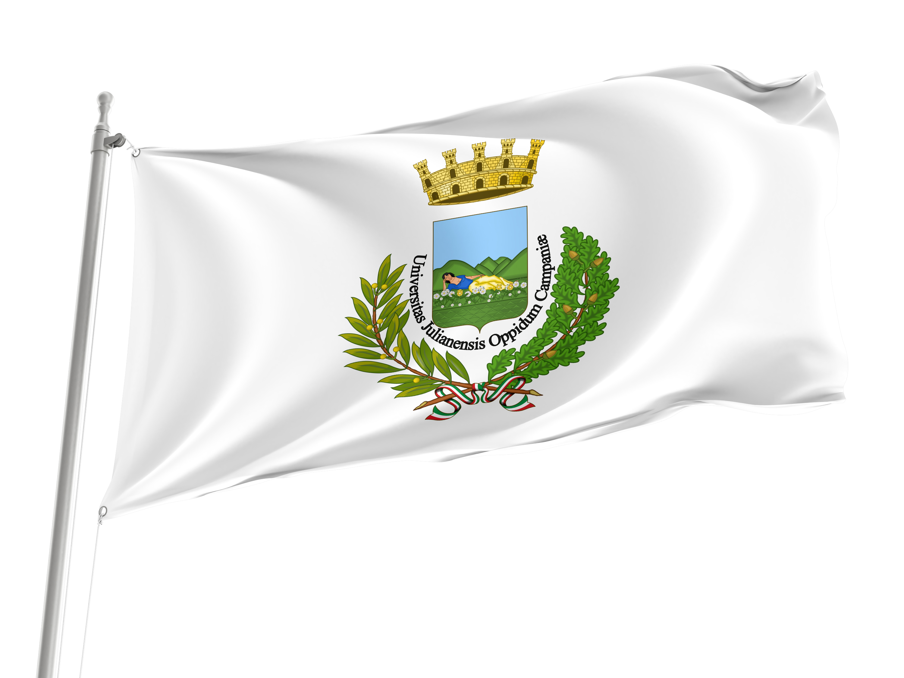 Giugliano Flag for Indoor & Outdoor Use