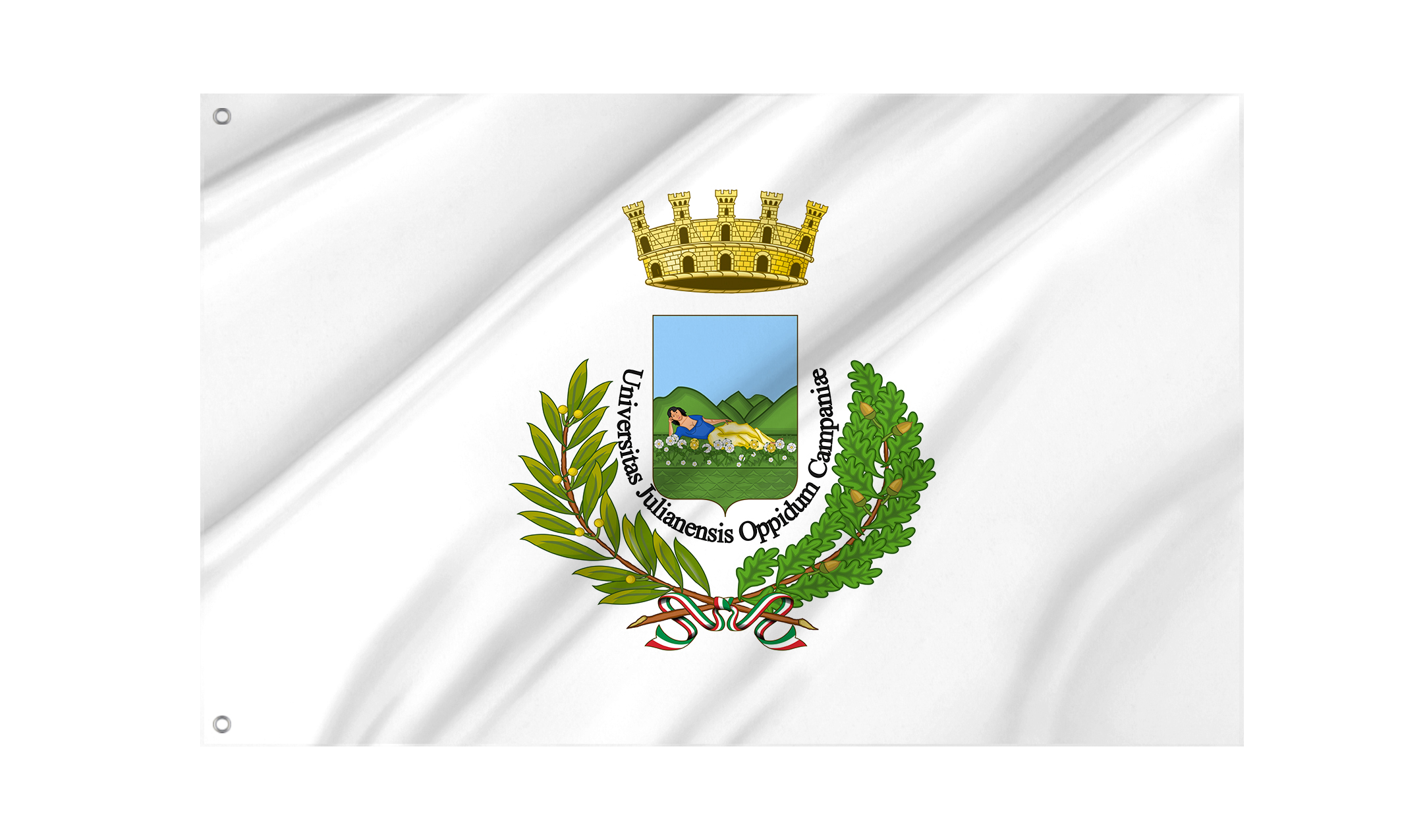 Giugliano Flag for Indoor & Outdoor Use