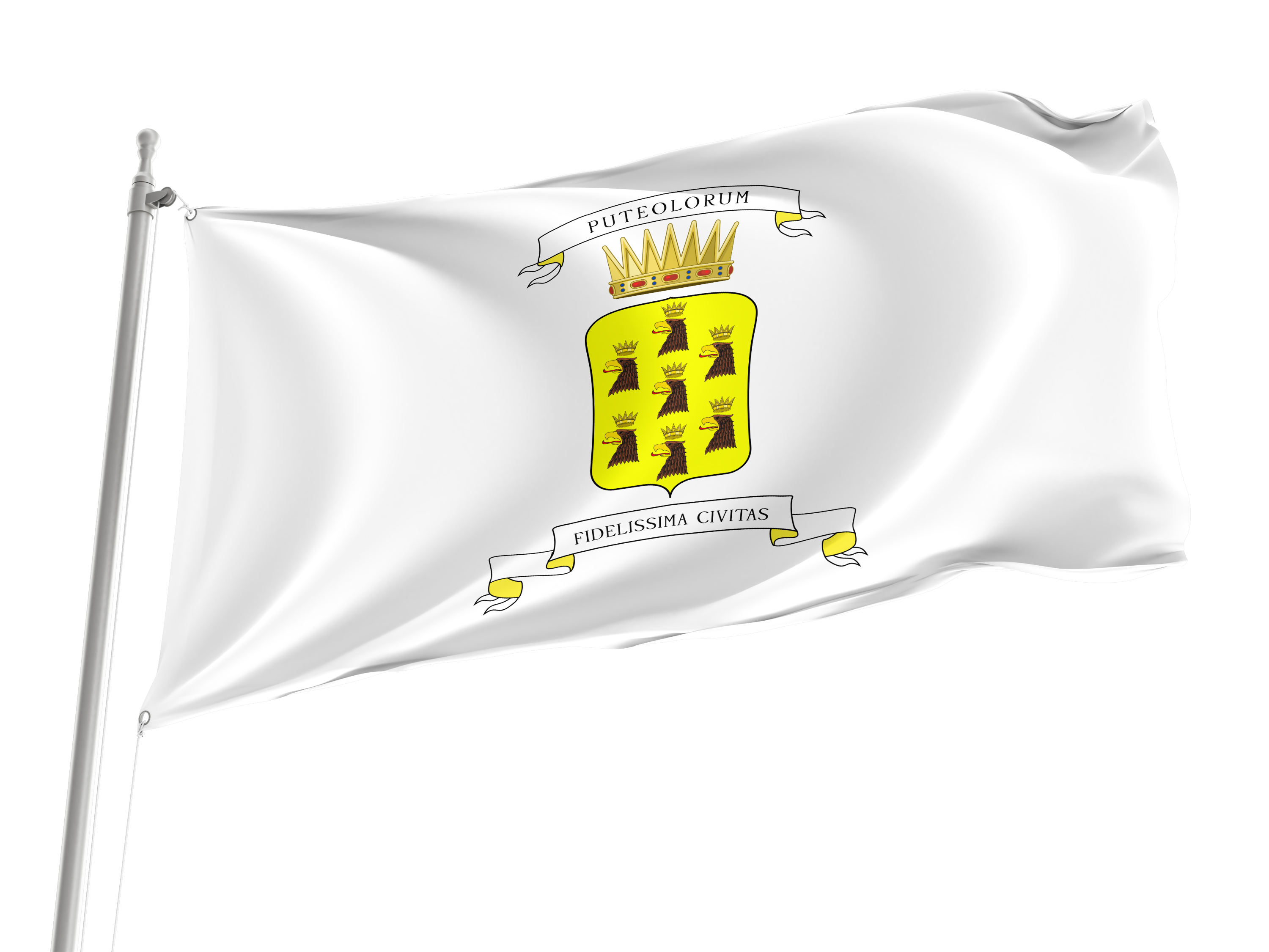 Pozzuoli Flag for Indoor & Outdoor Use