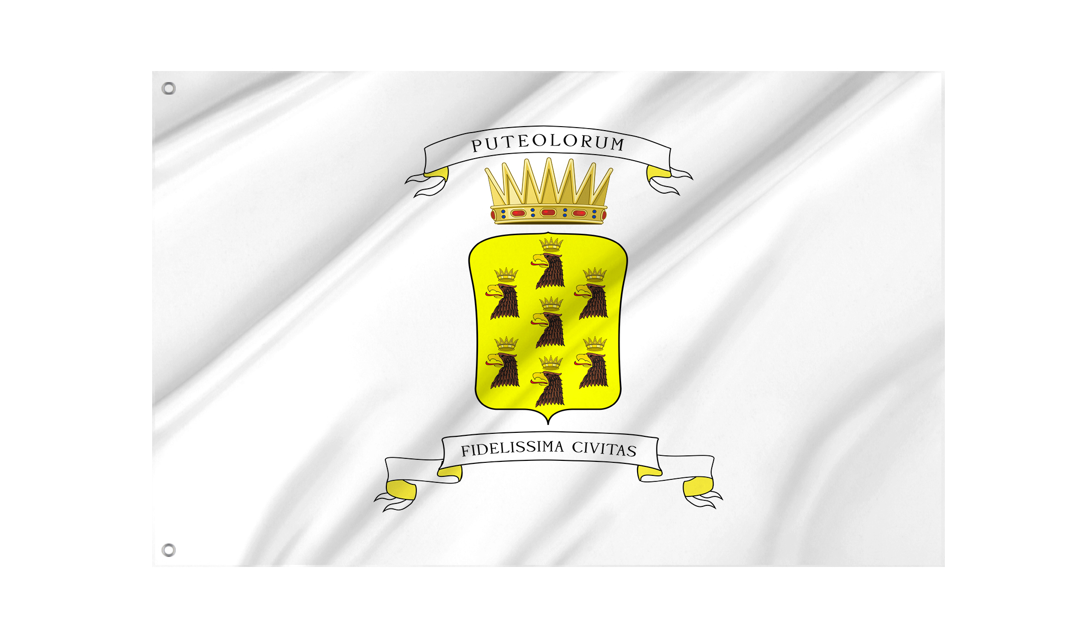 Pozzuoli Flag for Indoor & Outdoor Use