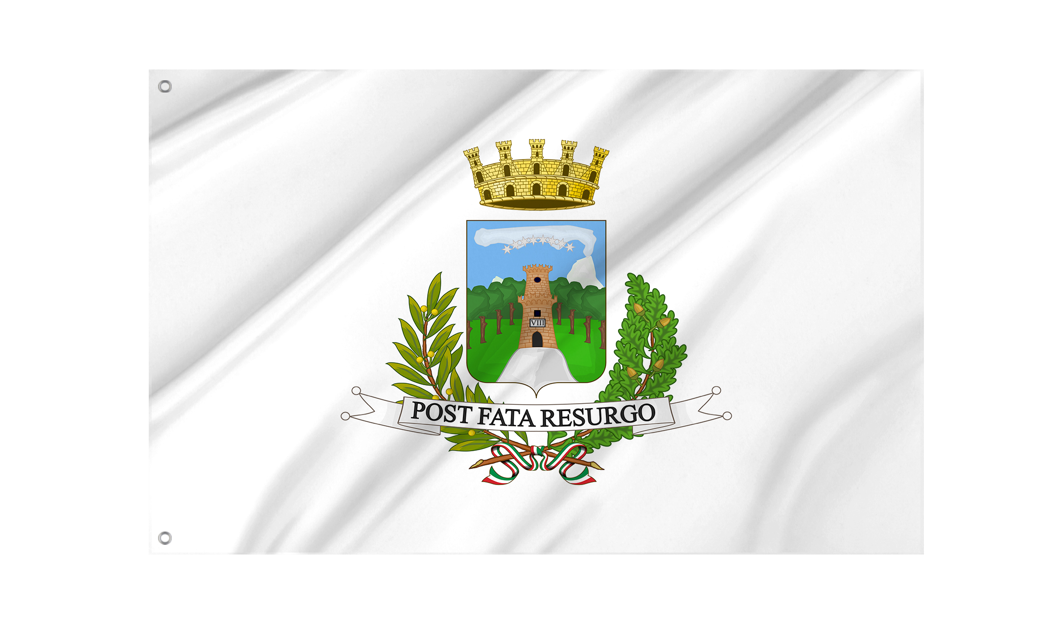 Torre del Greco Flag for Indoor & Outdoor Use