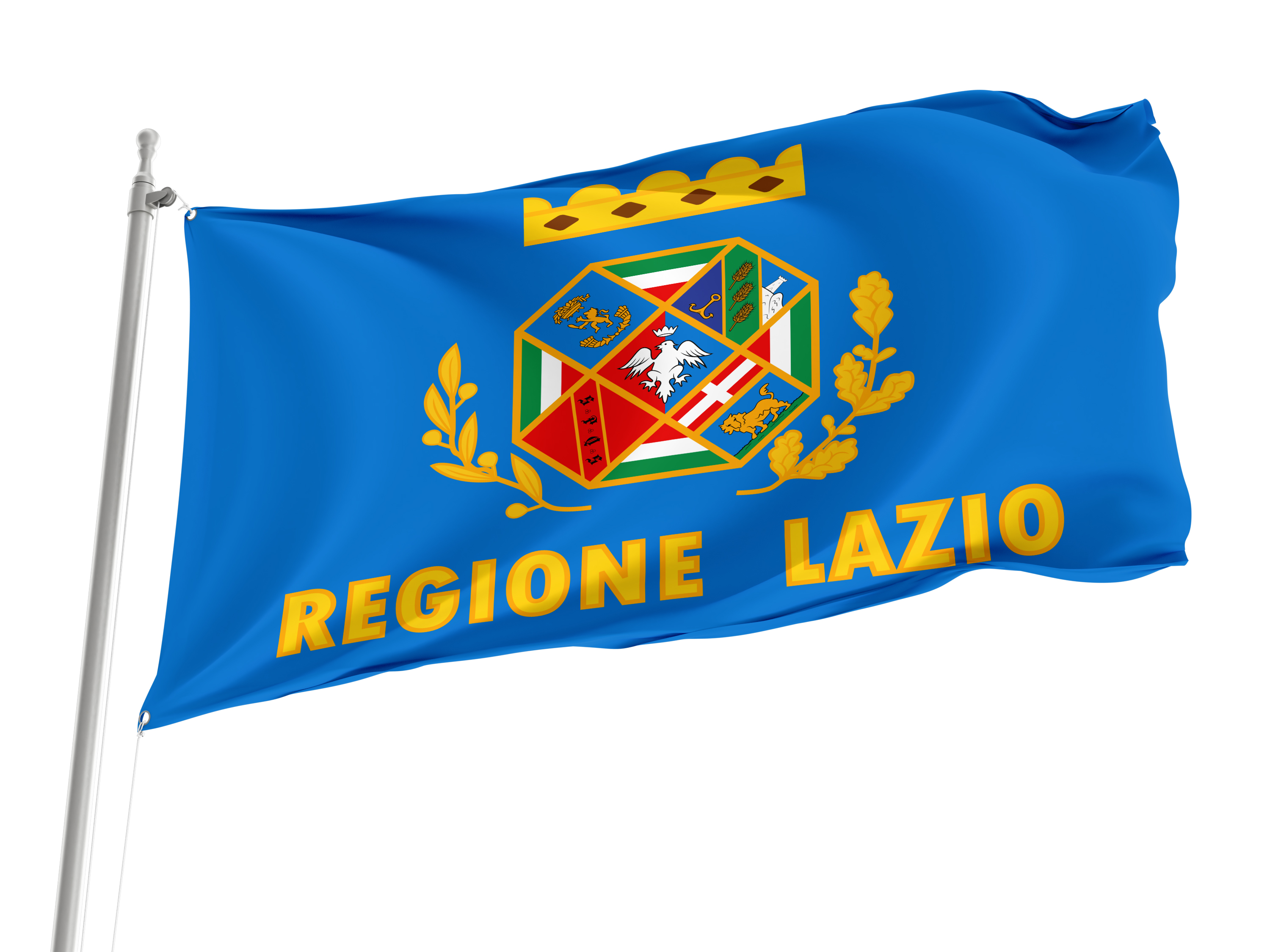 Lazio Flag for Indoor & Outdoor Use