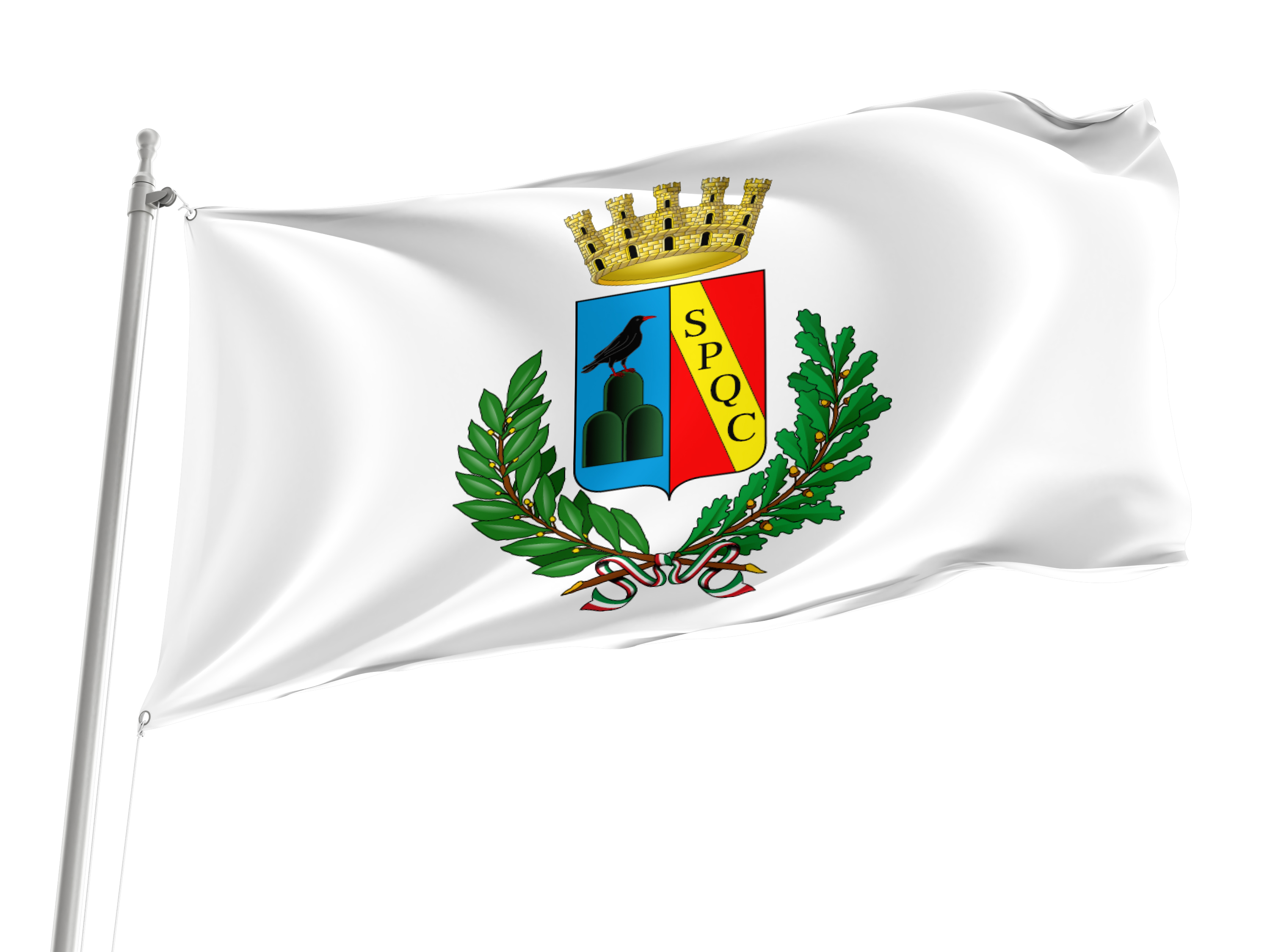 Guidonia Montecelio Flag for Indoor & Outdoor Use