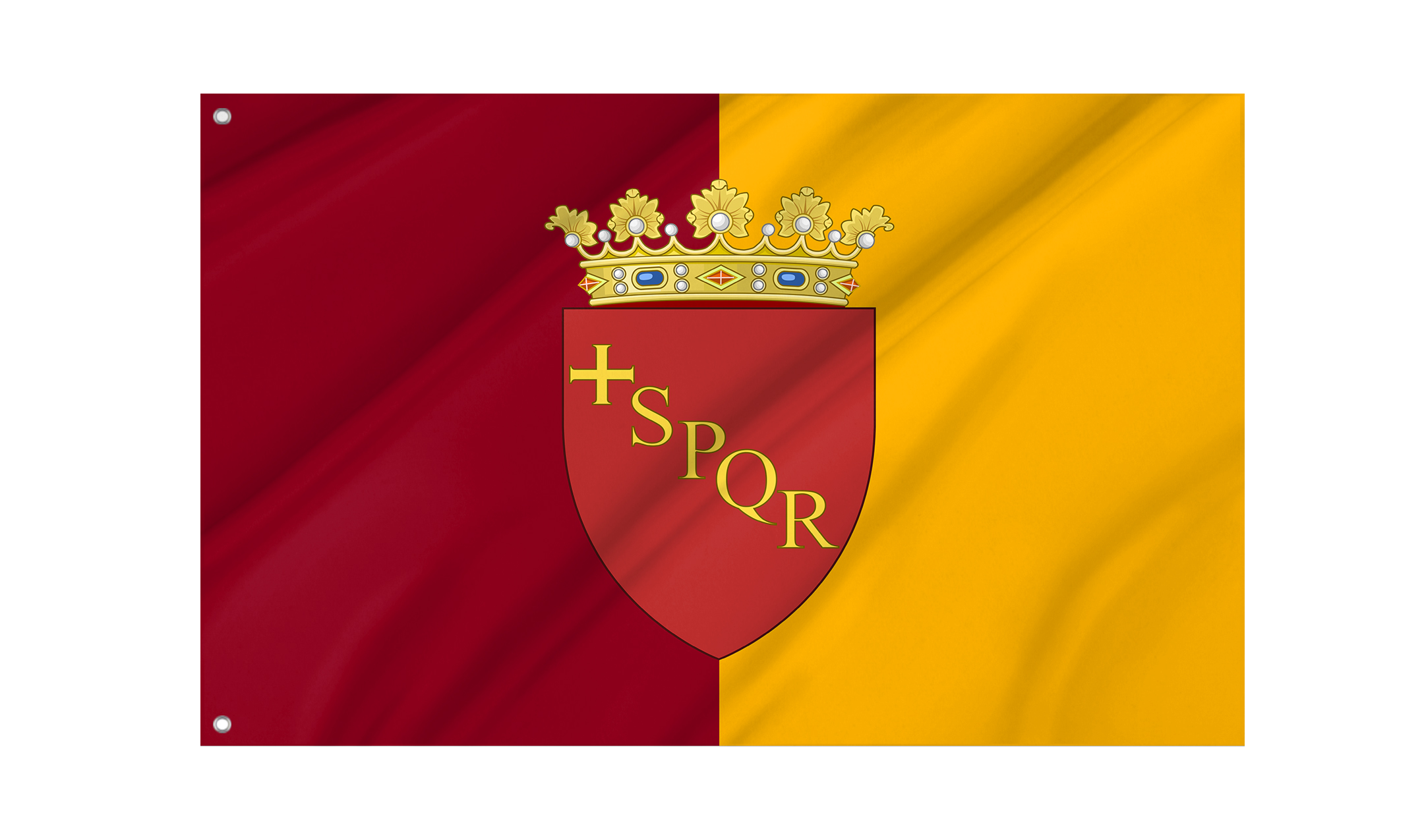 Rome City Flag for Indoor & Outdoor Use