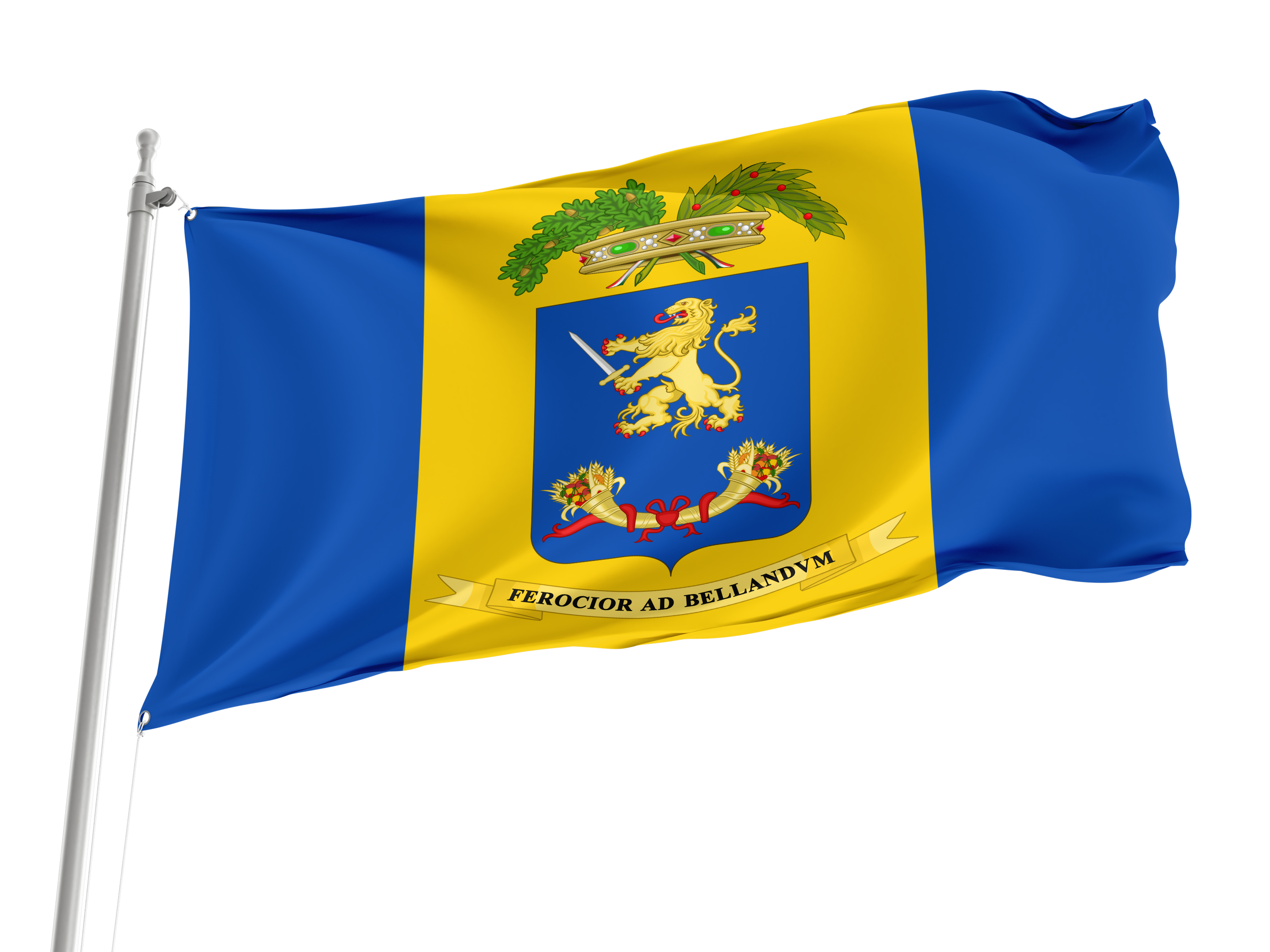 Province of Frosinone Flag for Indoor & Outdoor Use