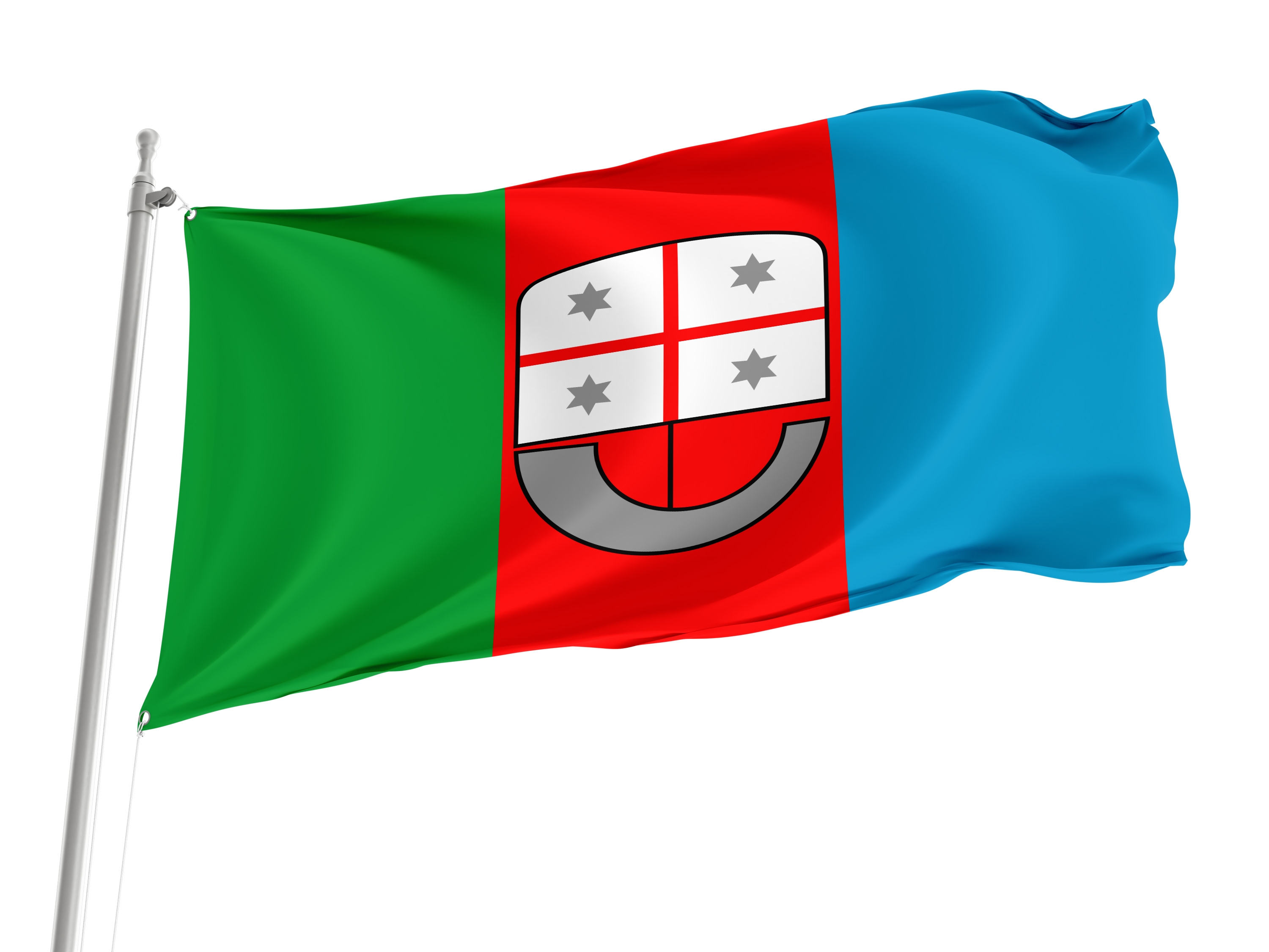Liguria Flag for Indoor & Outdoor Use